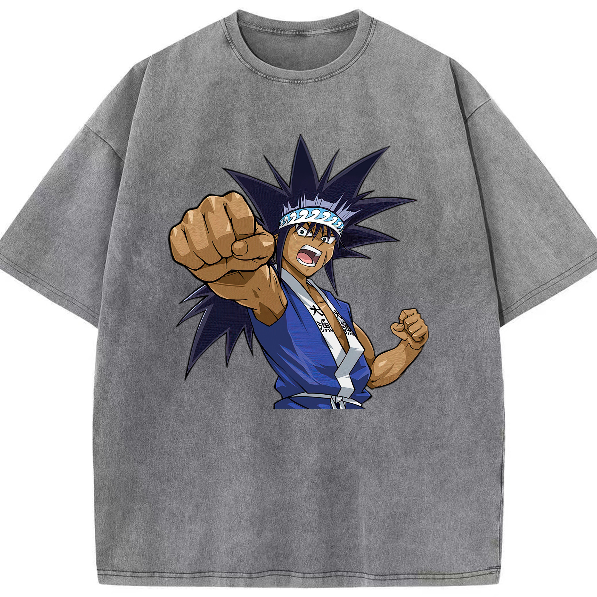 （画像用） 遊☆戯☆王 Yu-Gi-Oh! 綿100% ヴィンテージ風 半袖Tシャツ（フロントプリント）