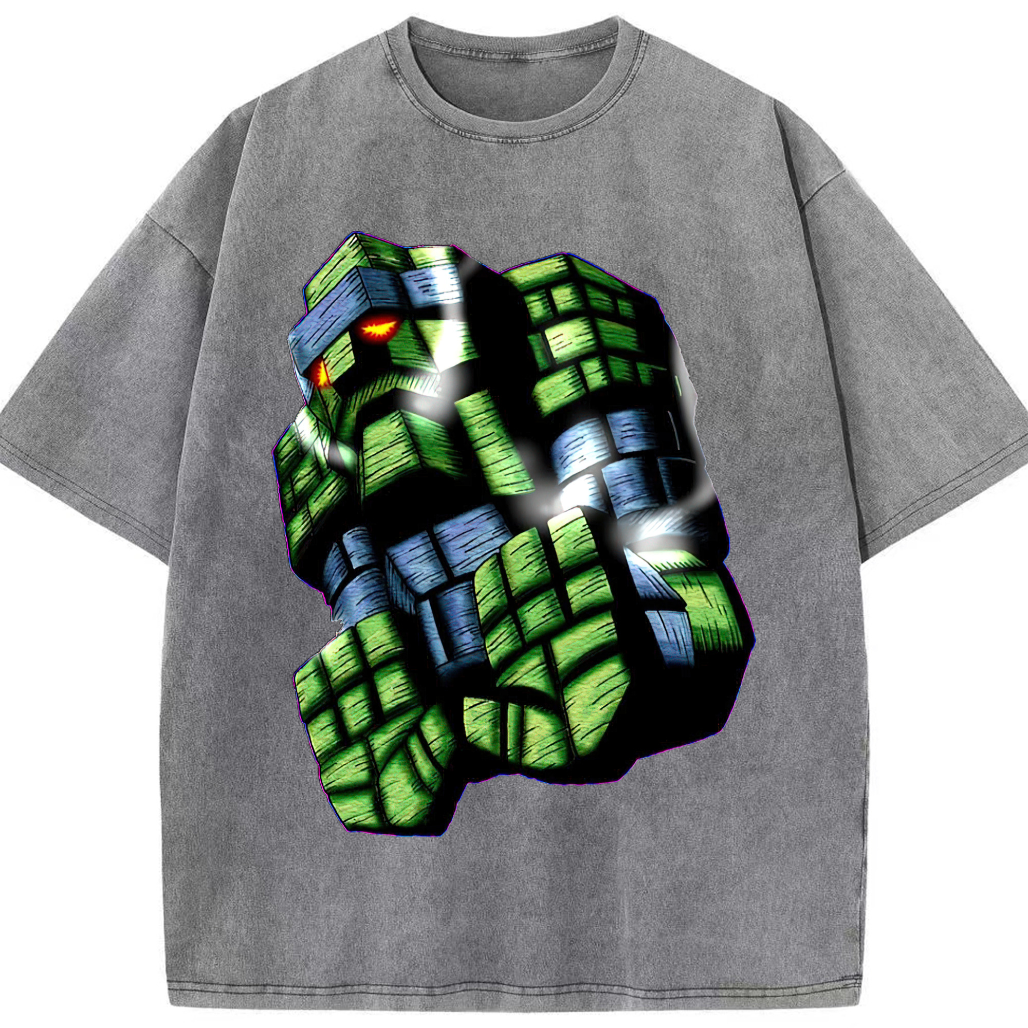 （画像用） 遊☆戯☆王 Yu-Gi-Oh! 綿100% ヴィンテージ風 半袖Tシャツ（フロントプリント）