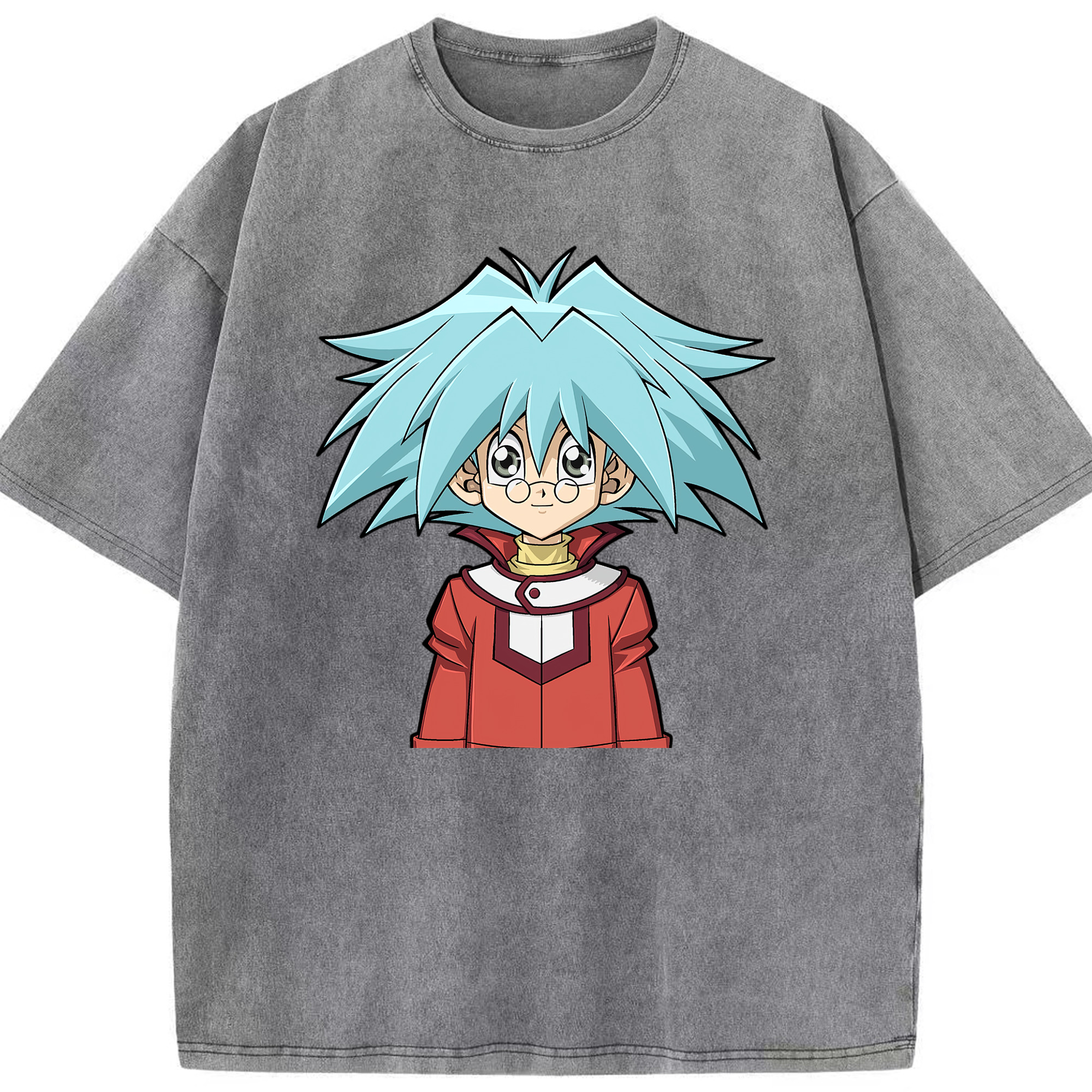 （画像用） 遊☆戯☆王 Yu-Gi-Oh! 綿100% ヴィンテージ風 半袖Tシャツ（フロントプリント）