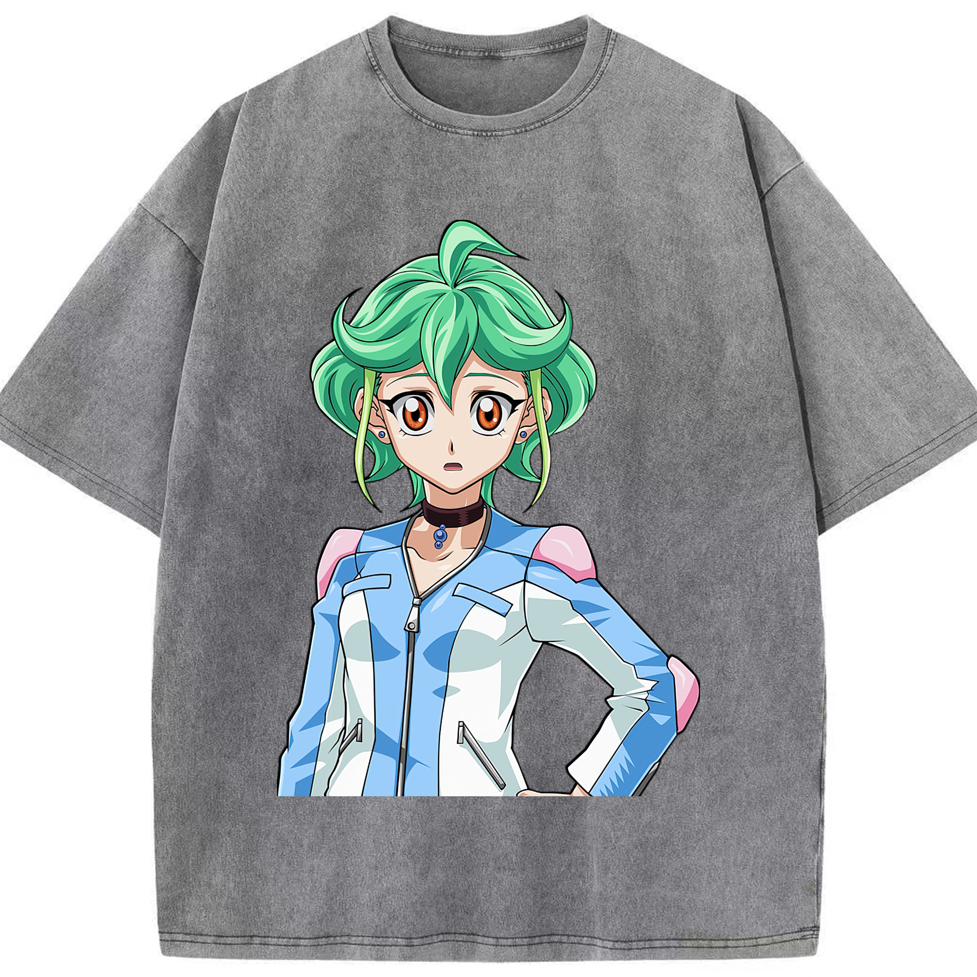（画像用） 遊☆戯☆王 Yu-Gi-Oh! 綿100% ヴィンテージ風 半袖Tシャツ（フロントプリント）