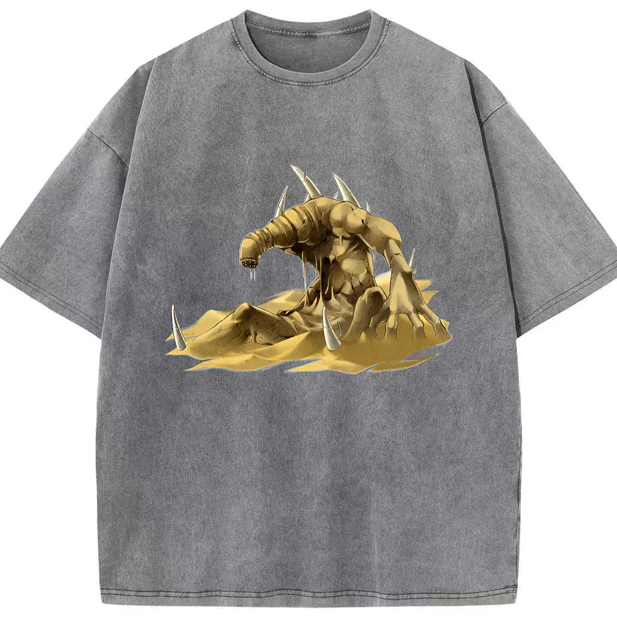 （画像用） 遊☆戯☆王 Yu-Gi-Oh! 綿100% ヴィンテージ風 半袖Tシャツ（フロントプリント）