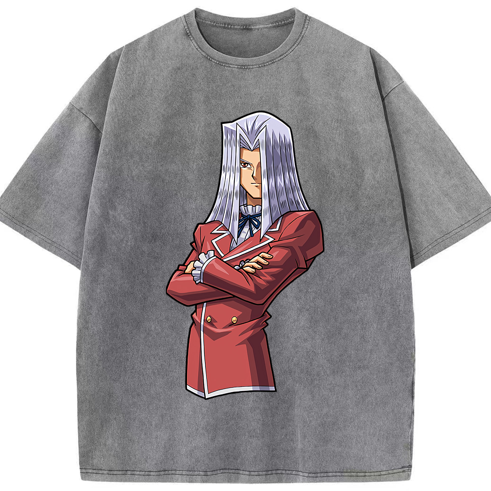 （画像用） 遊☆戯☆王 Yu-Gi-Oh! 綿100% ヴィンテージ風 半袖Tシャツ（フロントプリント）