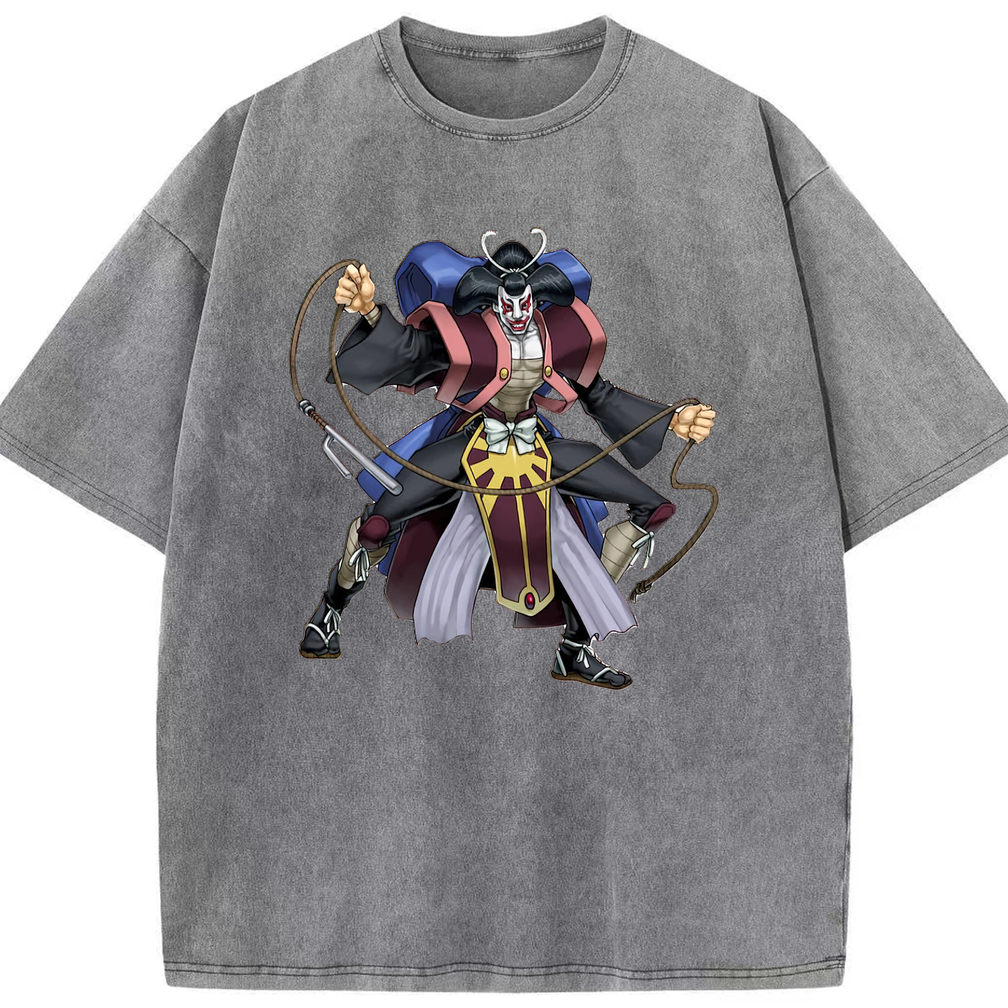 （画像用） 遊☆戯☆王 Yu-Gi-Oh! 綿100% ヴィンテージ風 半袖Tシャツ（フロントプリント）