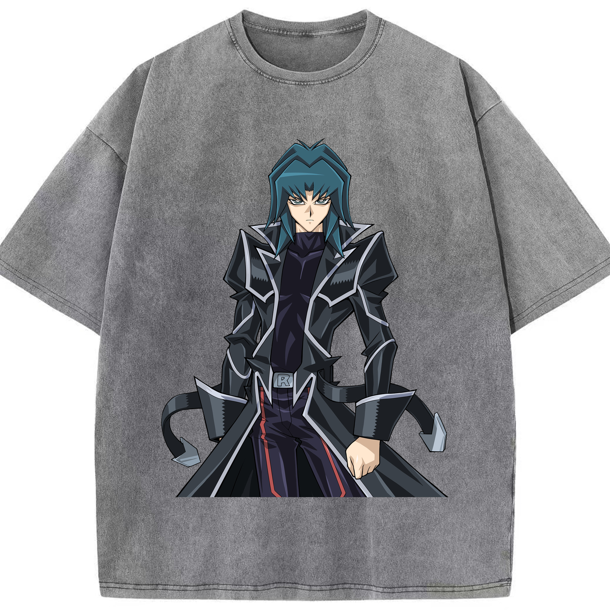 （画像用） 遊☆戯☆王 Yu-Gi-Oh! 綿100% ヴィンテージ風 半袖Tシャツ（フロントプリント）