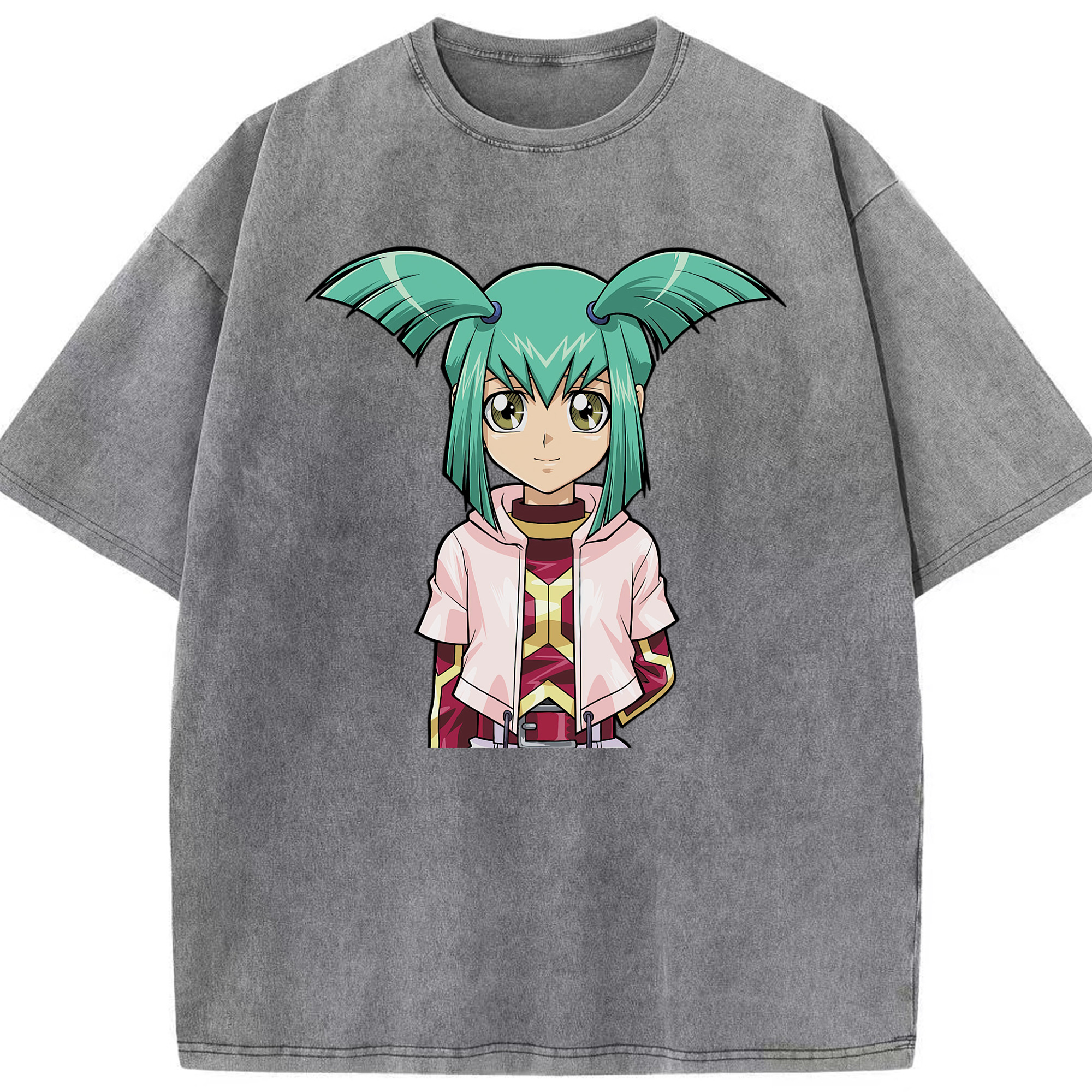 （画像用） 遊☆戯☆王 Yu-Gi-Oh! 綿100% ヴィンテージ風 半袖Tシャツ（フロントプリント）