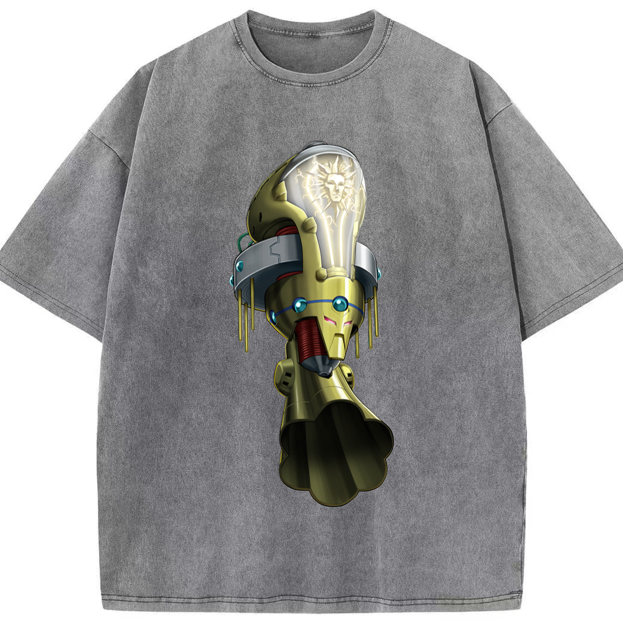 （画像用） 遊☆戯☆王 Yu-Gi-Oh! 綿100% ヴィンテージ風 半袖Tシャツ（フロントプリント）