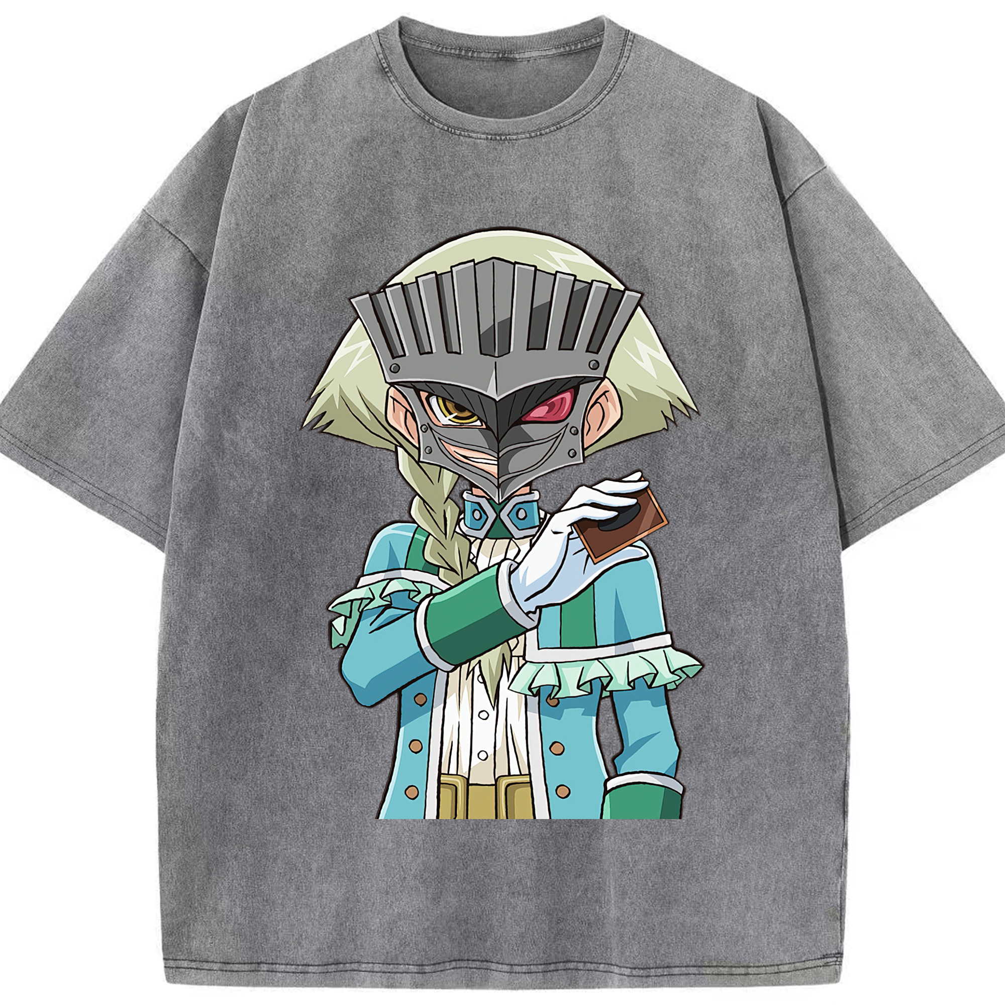 （画像用） 遊☆戯☆王 Yu-Gi-Oh! 綿100% ヴィンテージ風 半袖Tシャツ（フロントプリント）