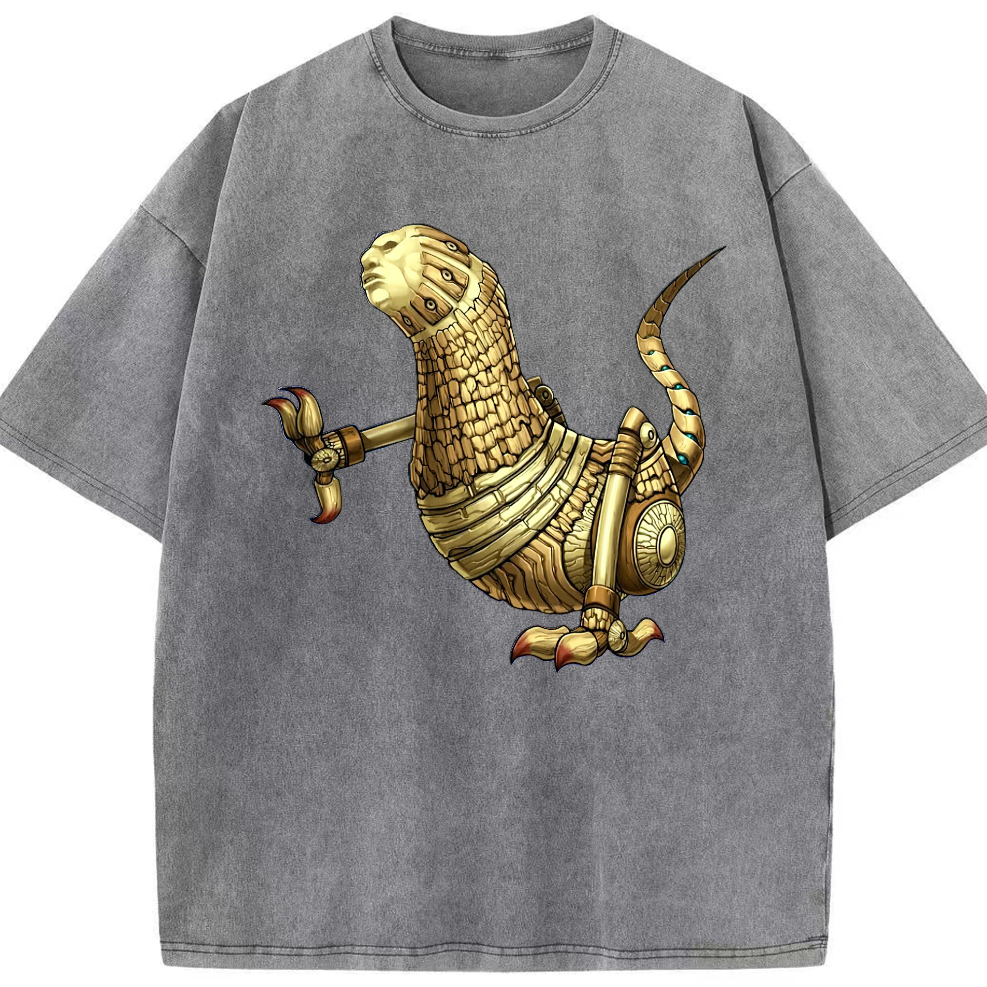 （画像用） 遊☆戯☆王 Yu-Gi-Oh! 綿100% ヴィンテージ風 半袖Tシャツ（フロントプリント）
