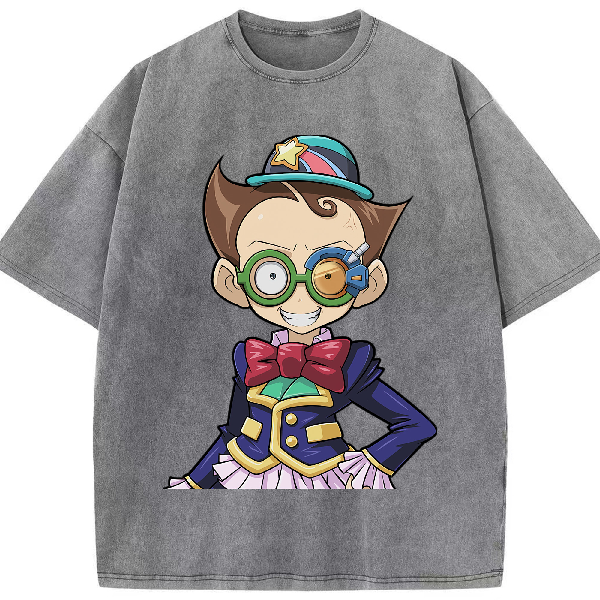 （画像用） 遊☆戯☆王 Yu-Gi-Oh! 綿100% ヴィンテージ風 半袖Tシャツ（フロントプリント）