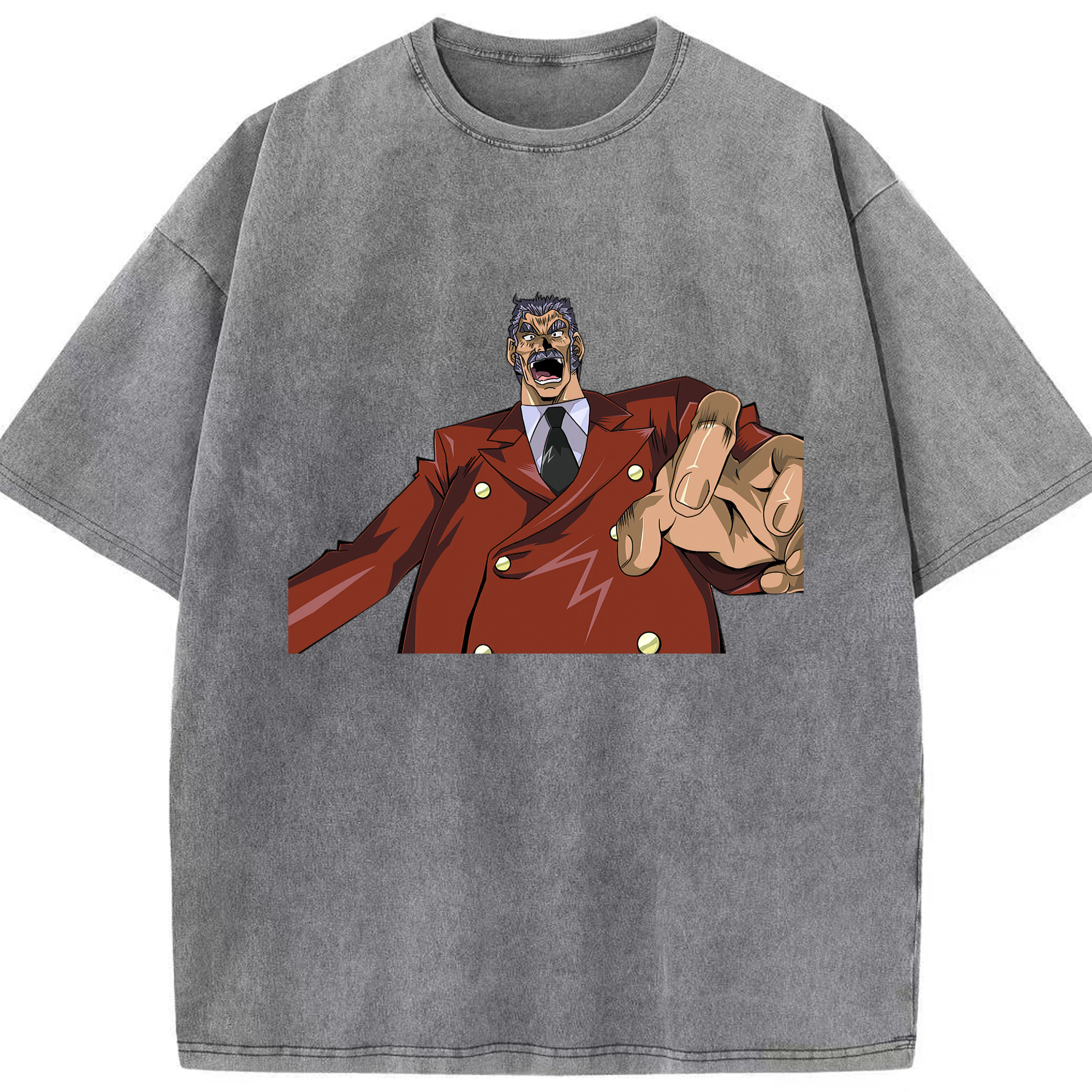 （画像用） 遊☆戯☆王 Yu-Gi-Oh! 綿100% ヴィンテージ風 半袖Tシャツ（フロントプリント）