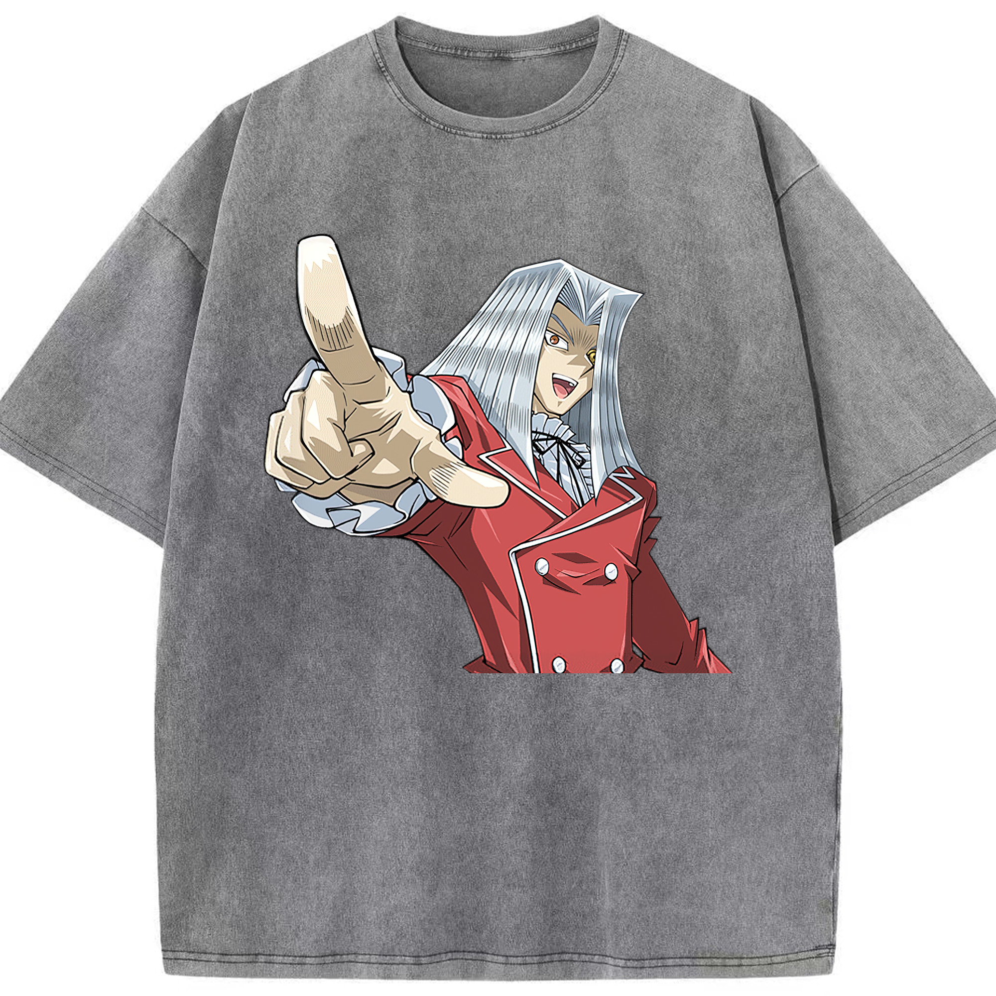 （画像用） 遊☆戯☆王 Yu-Gi-Oh! 綿100% ヴィンテージ風 半袖Tシャツ（フロントプリント）