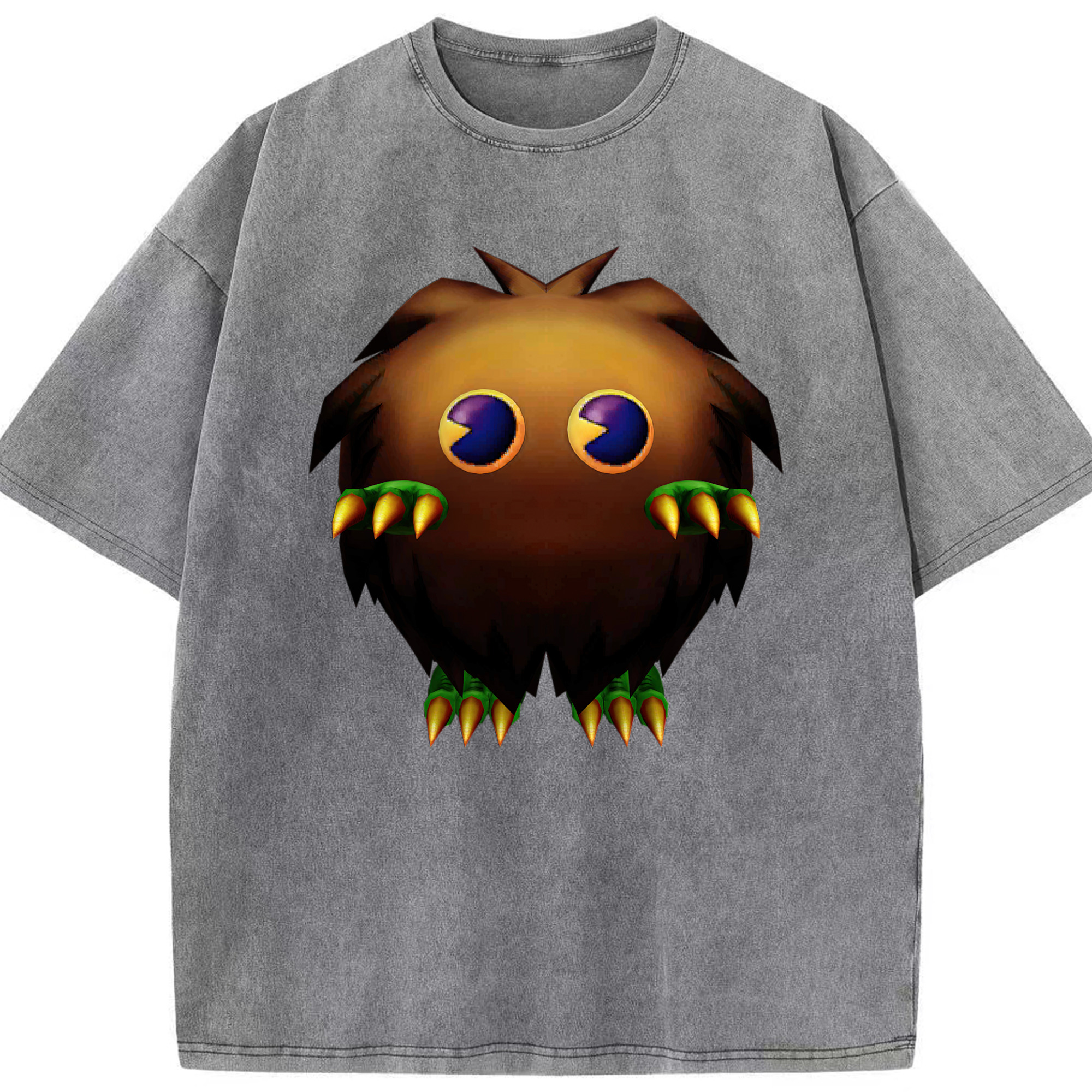 （画像用） 遊☆戯☆王 Yu-Gi-Oh! 綿100% ヴィンテージ風 半袖Tシャツ（フロントプリント）