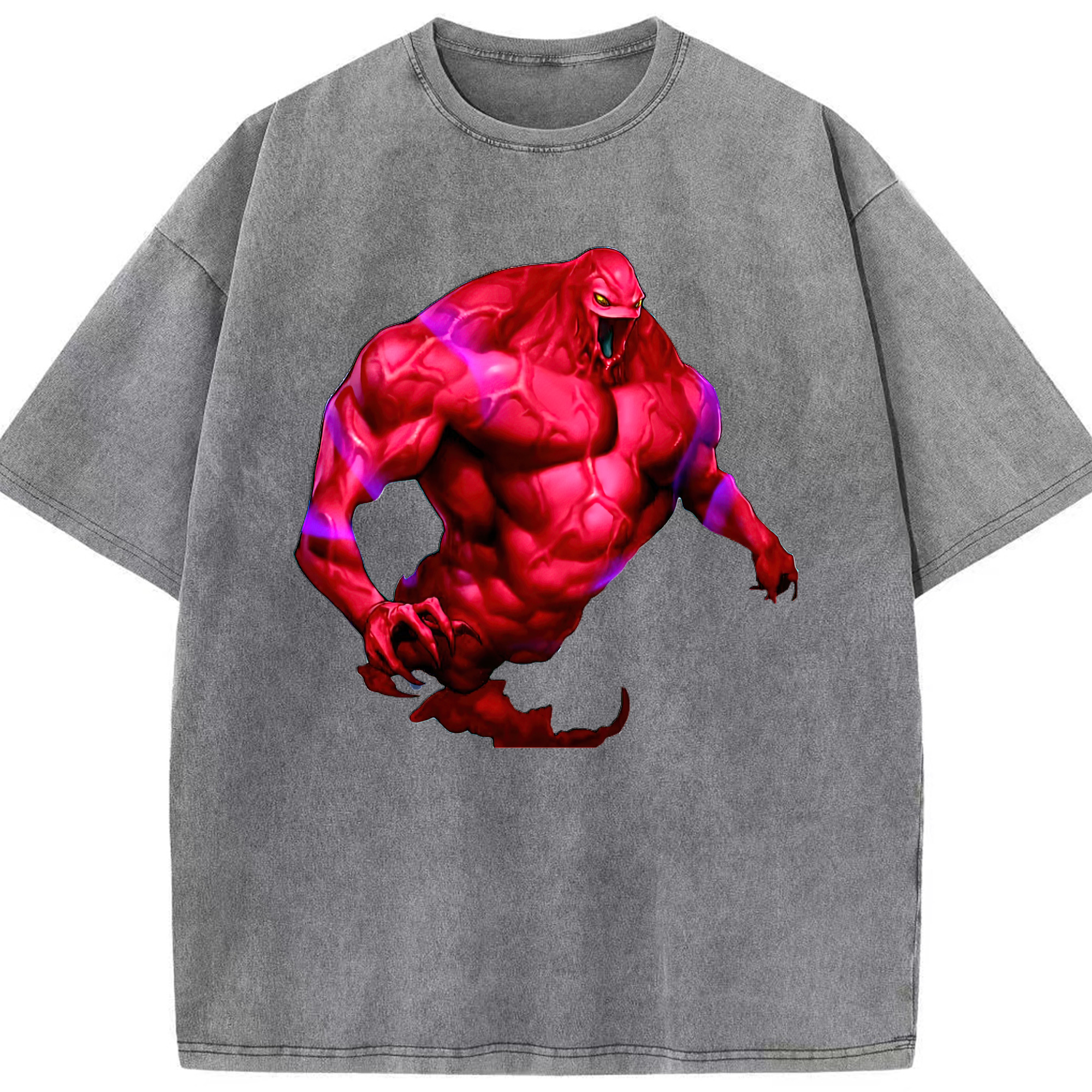 （画像用） 遊☆戯☆王 Yu-Gi-Oh! 綿100% ヴィンテージ風 半袖Tシャツ（フロントプリント）