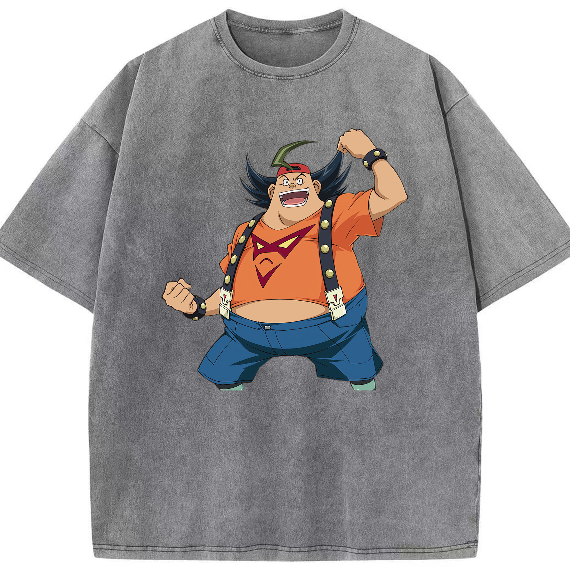 （画像用） 遊☆戯☆王 Yu-Gi-Oh! 綿100% ヴィンテージ風 半袖Tシャツ（フロントプリント）