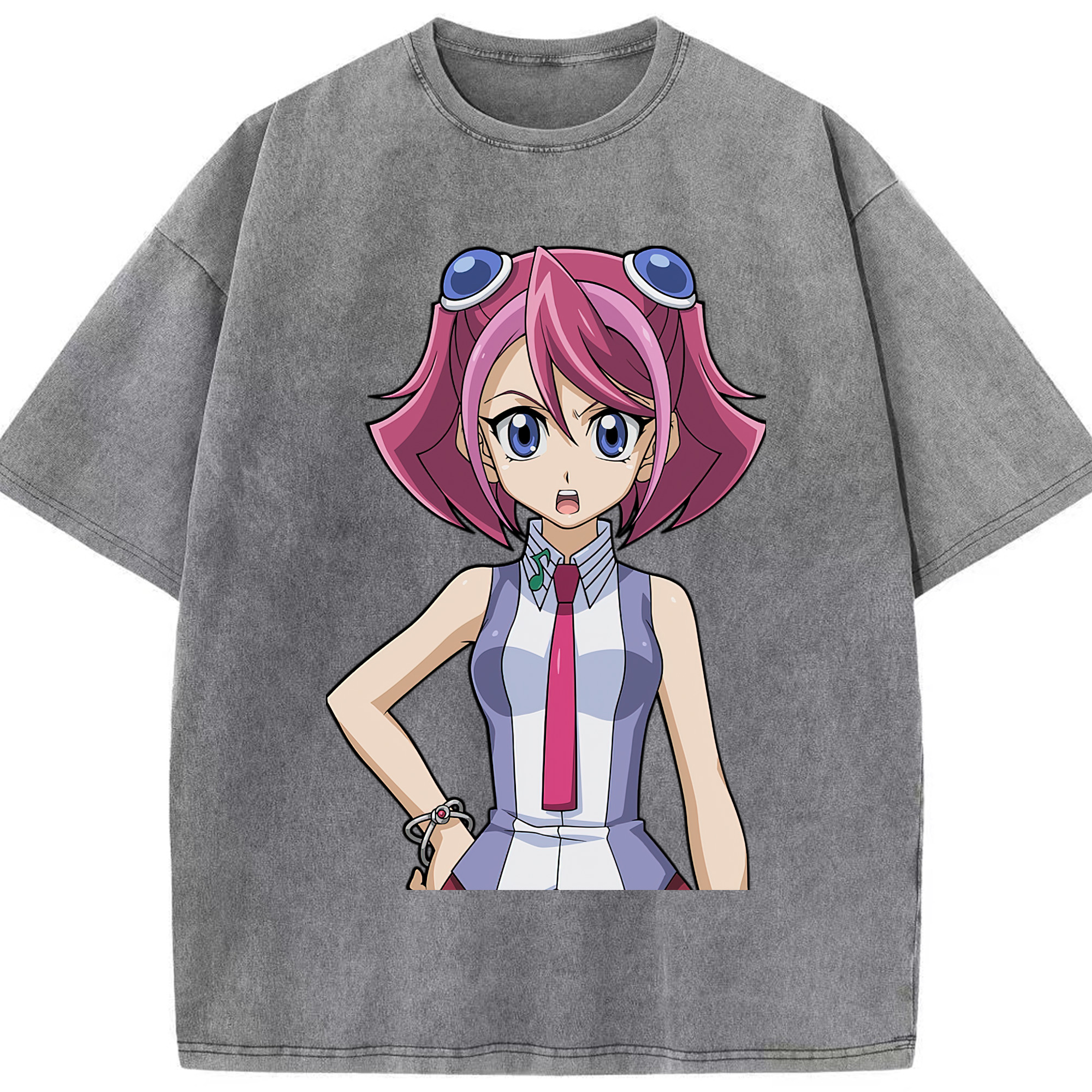 （画像用） 遊☆戯☆王 Yu-Gi-Oh! 綿100% ヴィンテージ風 半袖Tシャツ（フロントプリント）
