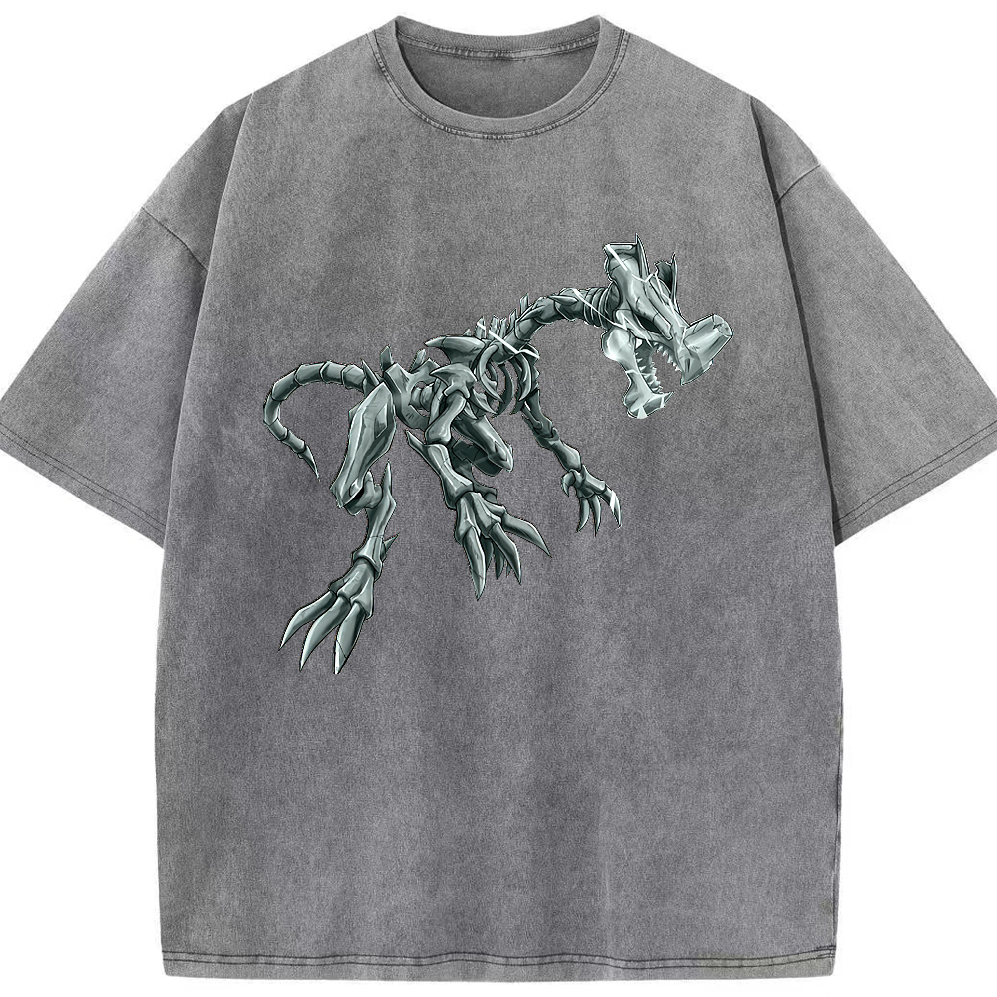 （画像用） 遊☆戯☆王 Yu-Gi-Oh! 綿100% ヴィンテージ風 半袖Tシャツ（フロントプリント）