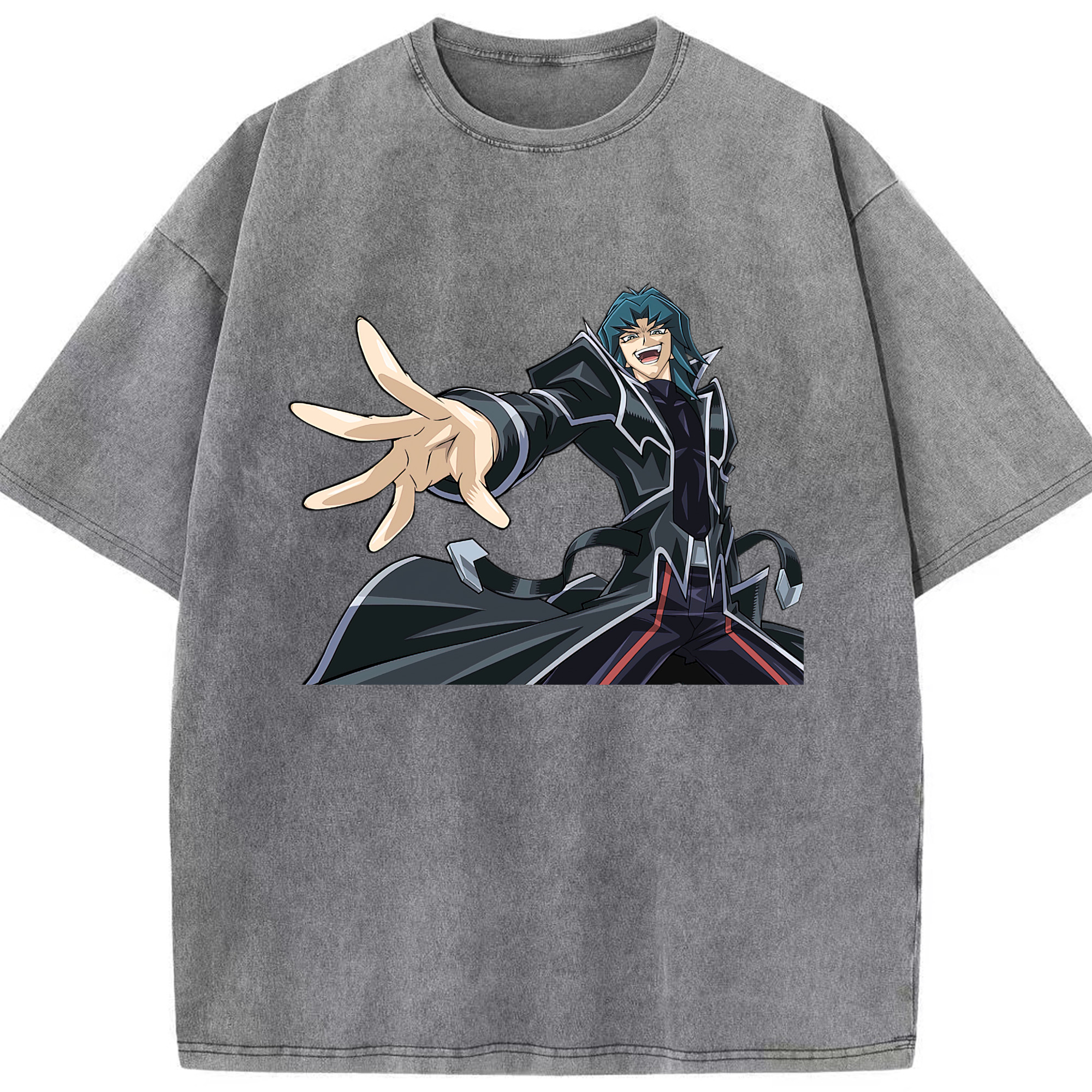 （画像用） 遊☆戯☆王 Yu-Gi-Oh! 綿100% ヴィンテージ風 半袖Tシャツ（フロントプリント）