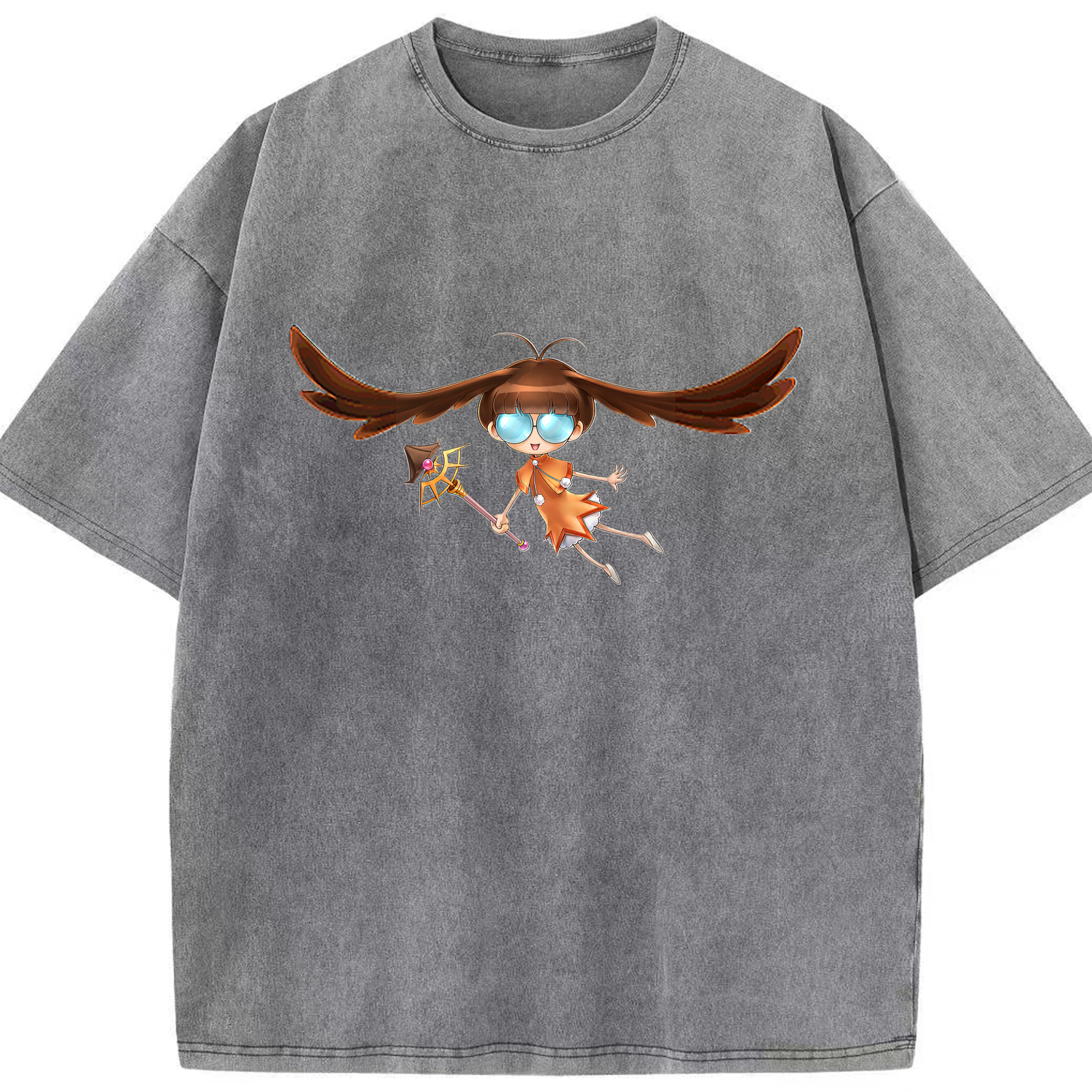（画像用） 遊☆戯☆王 Yu-Gi-Oh! 綿100% ヴィンテージ風 半袖Tシャツ（フロントプリント）