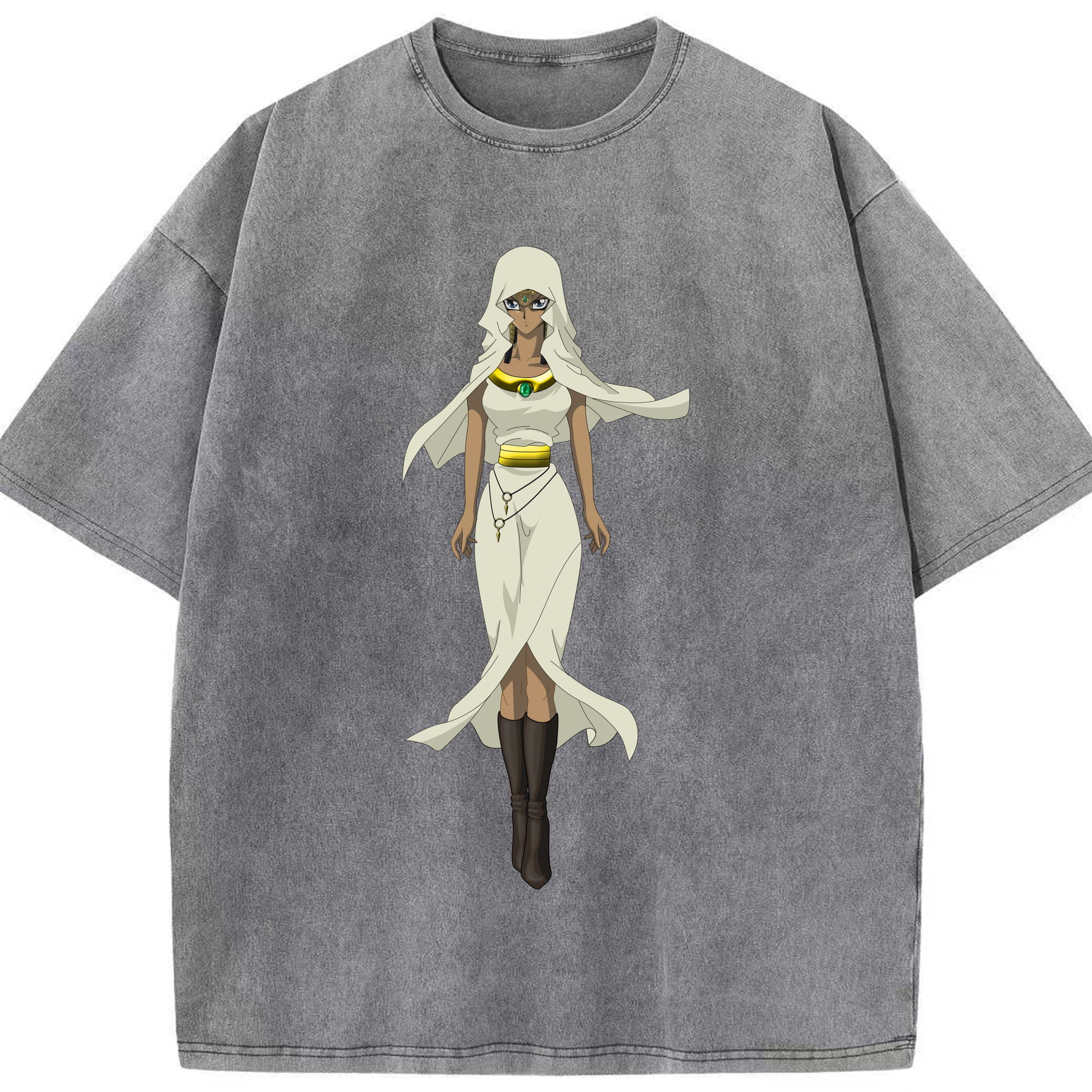 （画像用） 遊☆戯☆王 Yu-Gi-Oh! 綿100% ヴィンテージ風 半袖Tシャツ（フロントプリント）
