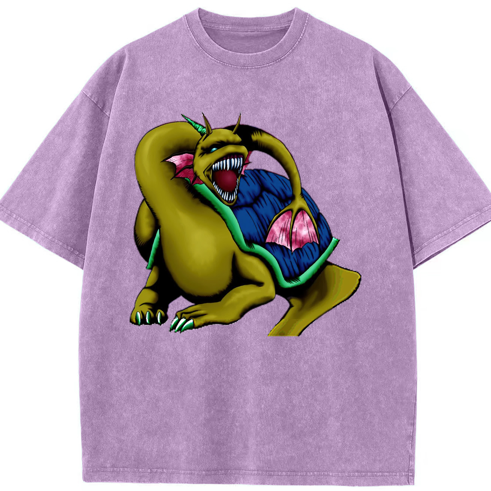 （画像用） 遊☆戯☆王 Yu-Gi-Oh! 綿100% ヴィンテージ風 半袖Tシャツ（フロントプリント）