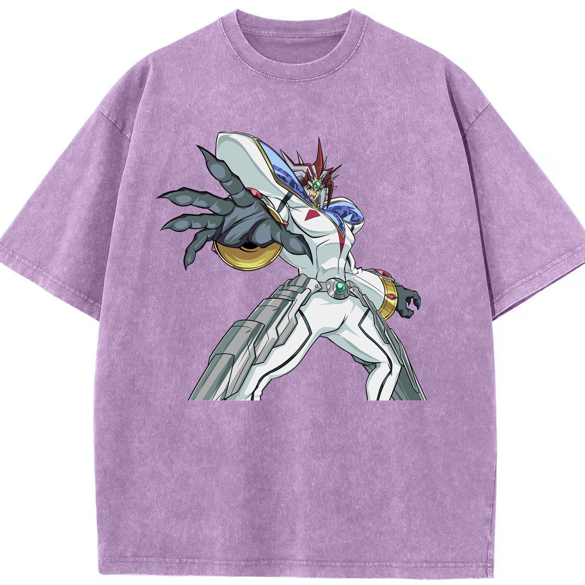 （画像用） 遊☆戯☆王 Yu-Gi-Oh! 綿100% ヴィンテージ風 半袖Tシャツ（フロントプリント）