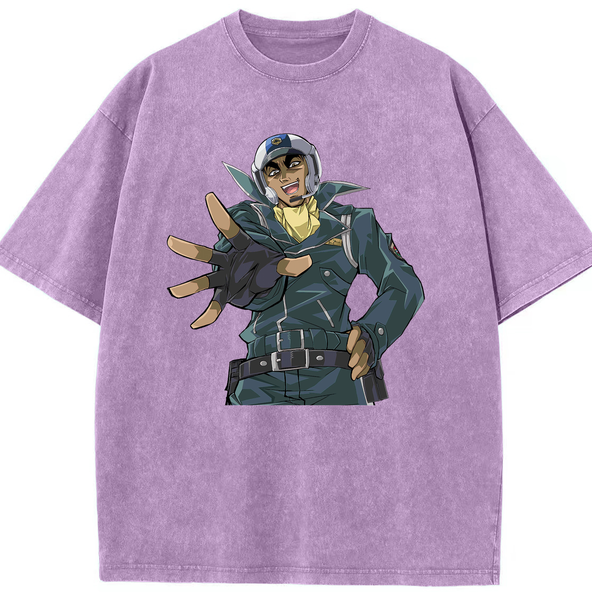 （画像用） 遊☆戯☆王 Yu-Gi-Oh! 綿100% ヴィンテージ風 半袖Tシャツ（フロントプリント）