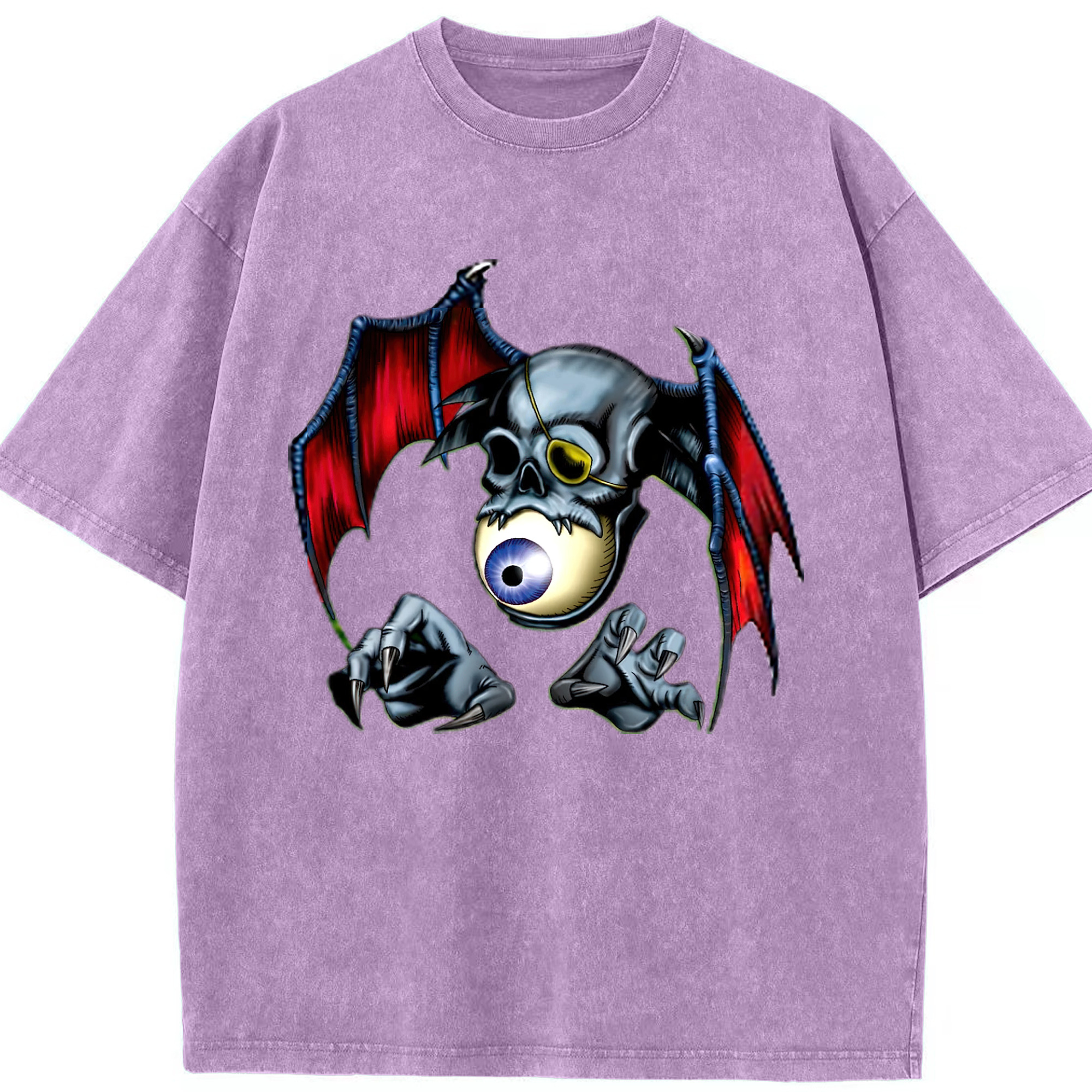 （画像用） 遊☆戯☆王 Yu-Gi-Oh! 綿100% ヴィンテージ風 半袖Tシャツ（フロントプリント）