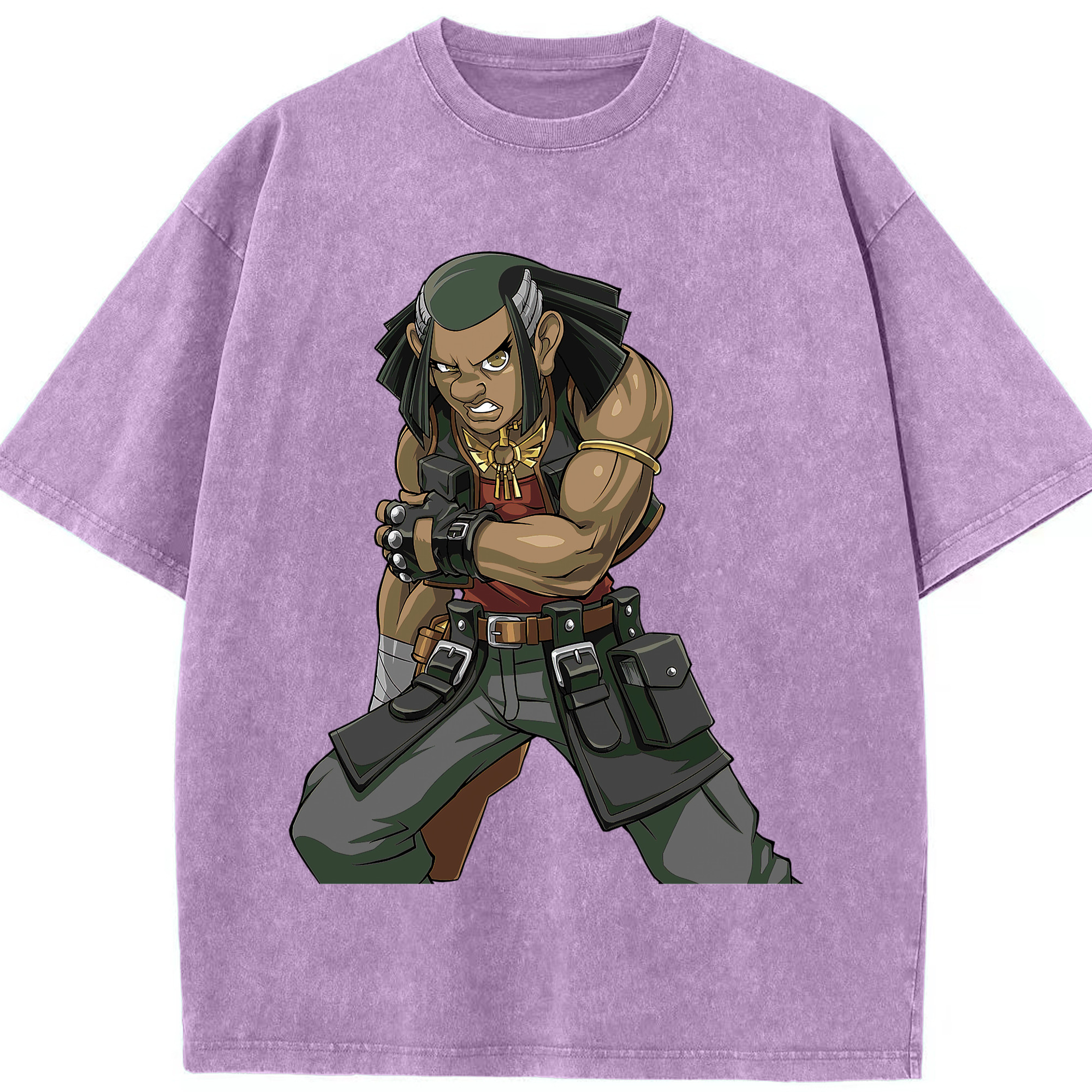 （画像用） 遊☆戯☆王 Yu-Gi-Oh! 綿100% ヴィンテージ風 半袖Tシャツ（フロントプリント）