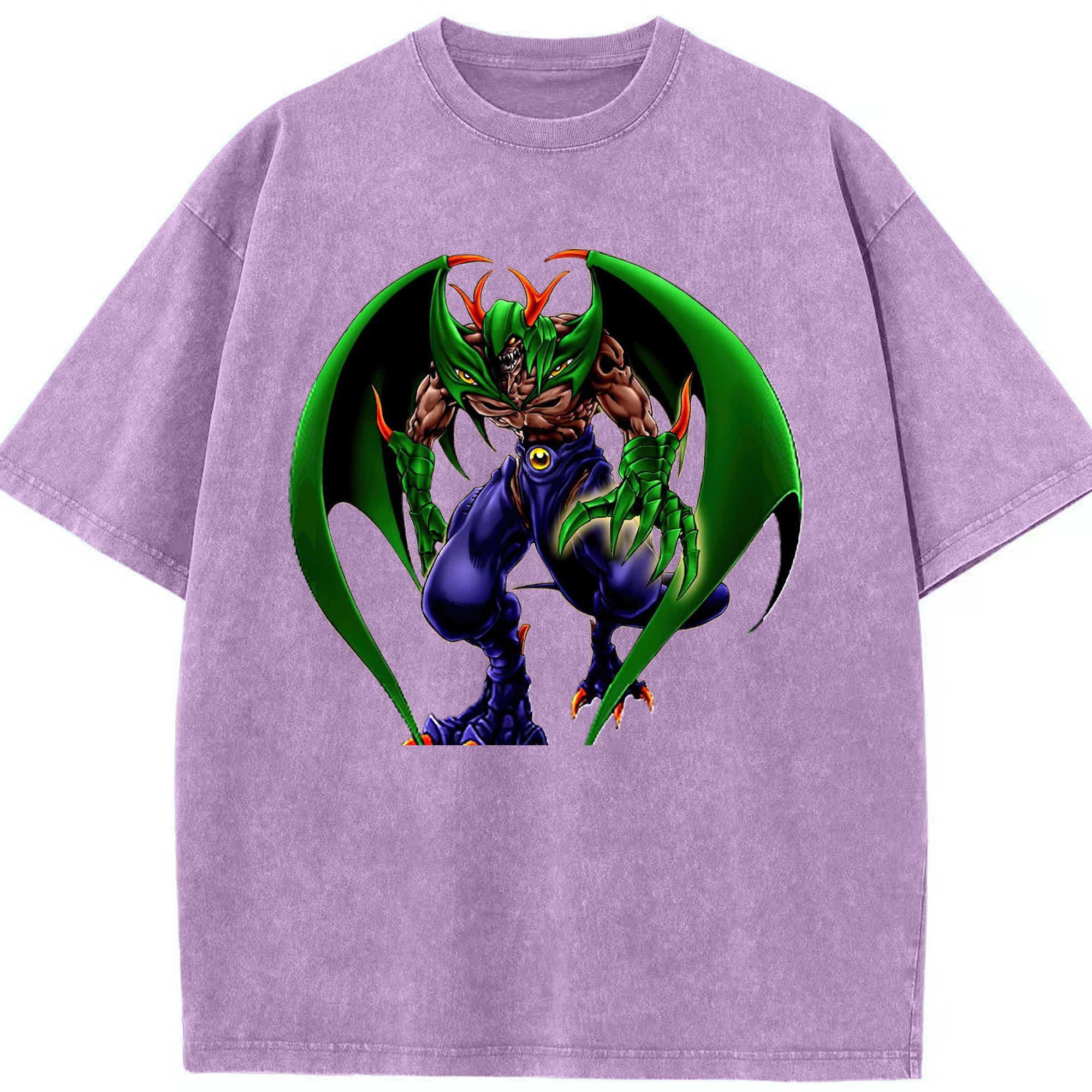 （画像用） 遊☆戯☆王 Yu-Gi-Oh! 綿100% ヴィンテージ風 半袖Tシャツ（フロントプリント）