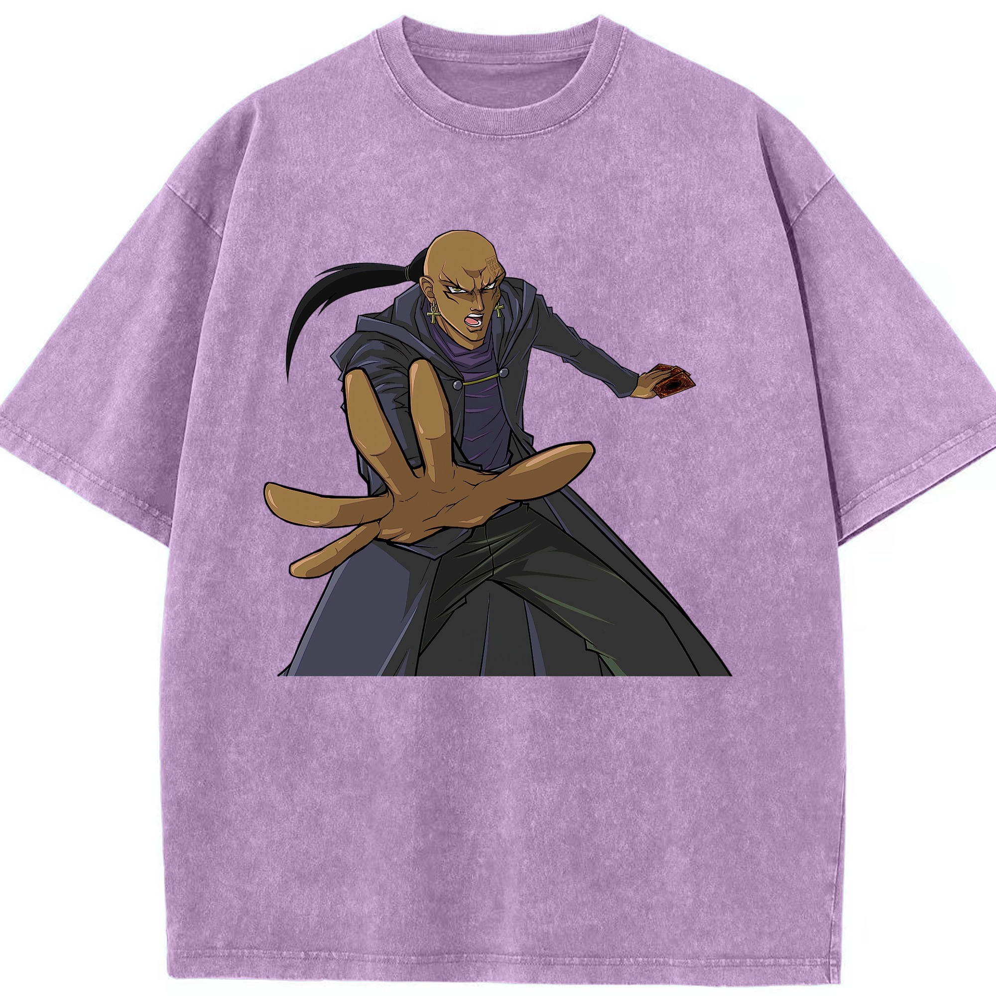 （画像用） 遊☆戯☆王 Yu-Gi-Oh! 綿100% ヴィンテージ風 半袖Tシャツ（フロントプリント）