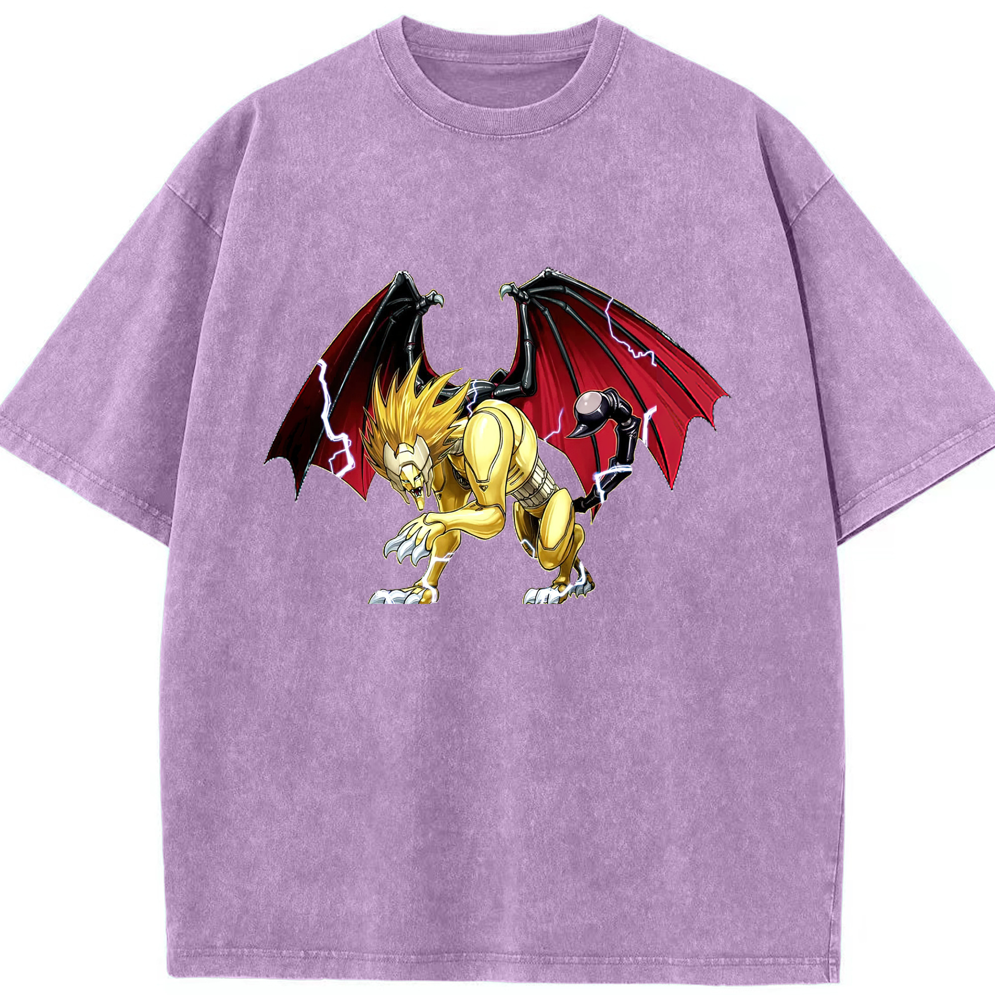 （画像用） 遊☆戯☆王 Yu-Gi-Oh! 綿100% ヴィンテージ風 半袖Tシャツ（フロントプリント）