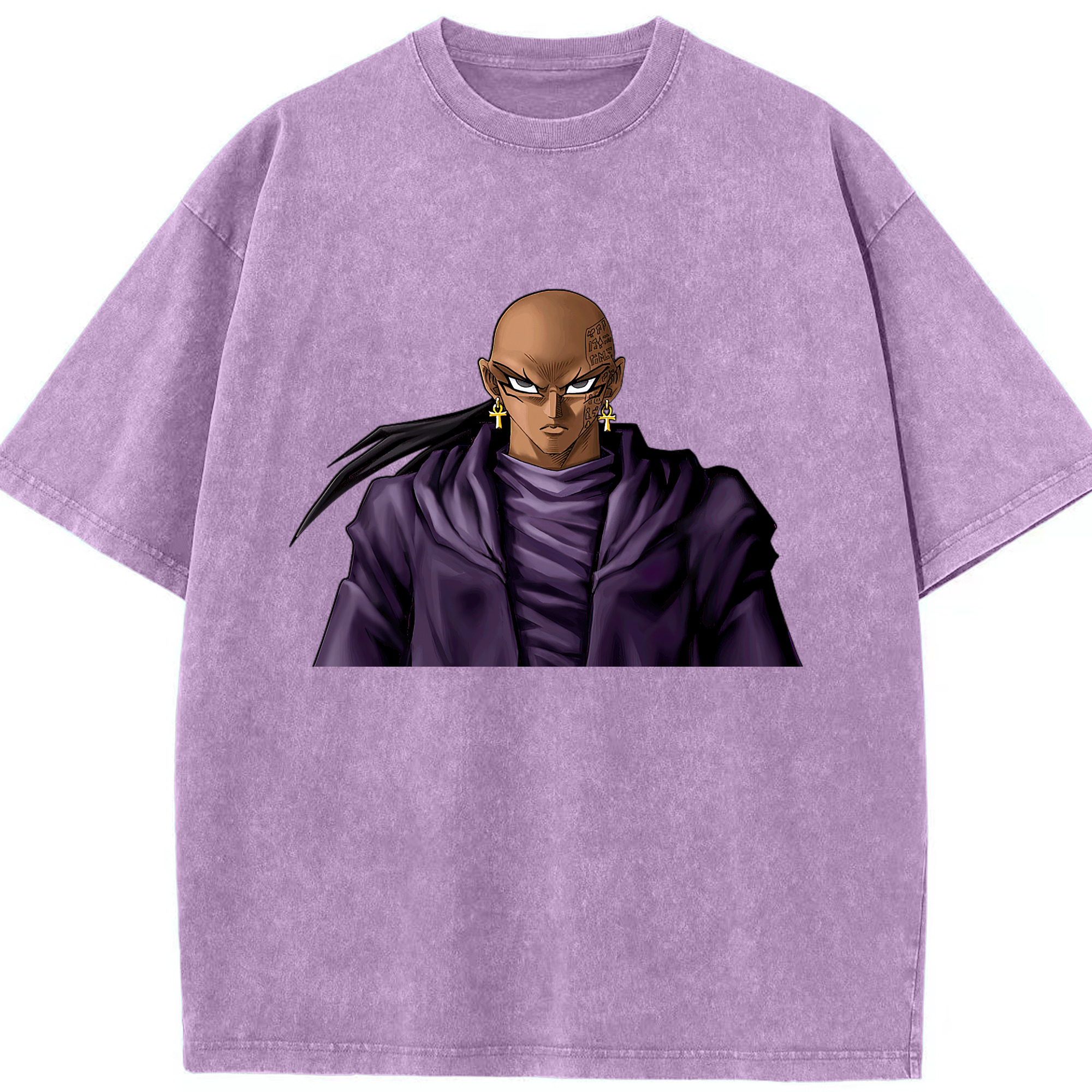 （画像用） 遊☆戯☆王 Yu-Gi-Oh! 綿100% ヴィンテージ風 半袖Tシャツ（フロントプリント）