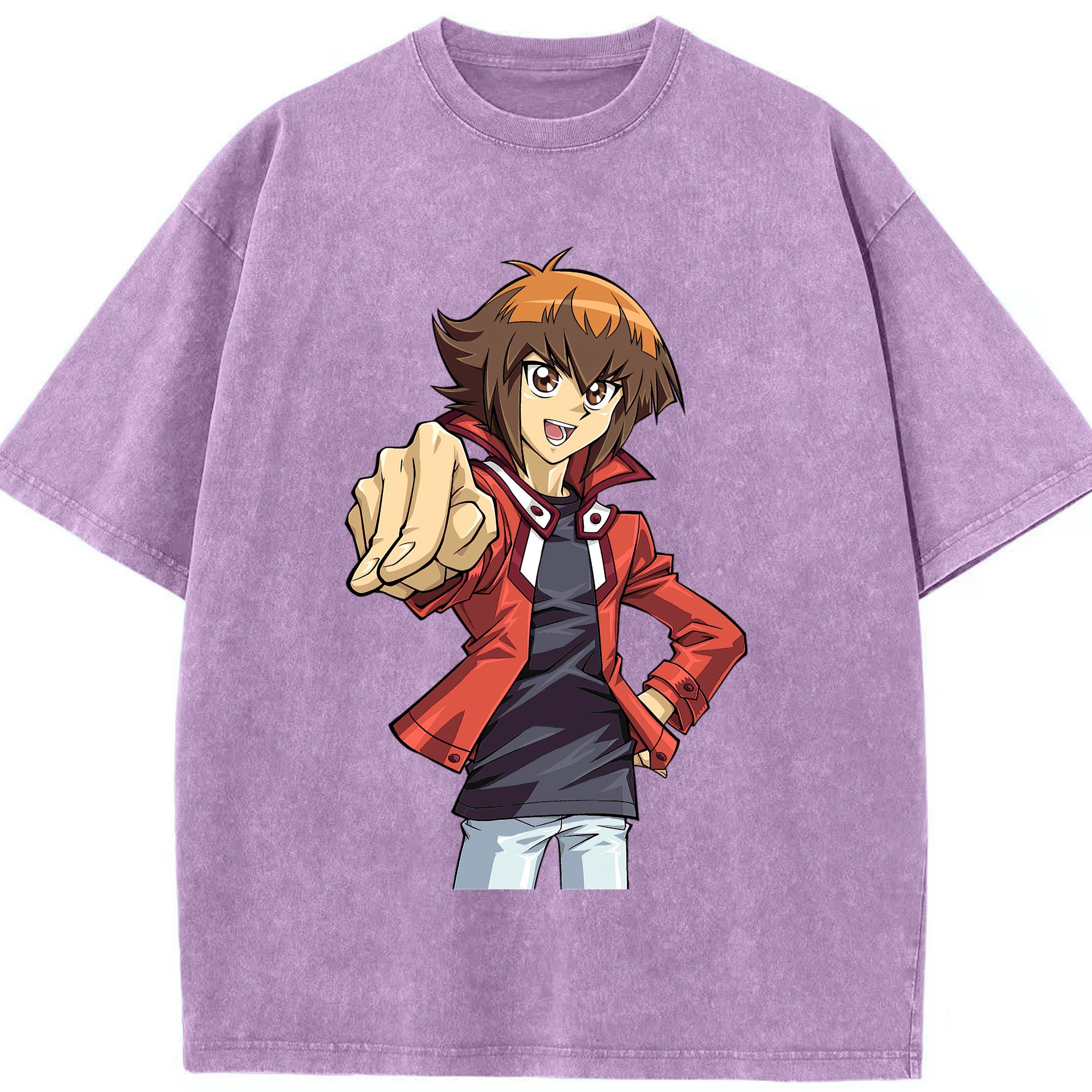 （画像用） 遊☆戯☆王 Yu-Gi-Oh! 綿100% ヴィンテージ風 半袖Tシャツ（フロントプリント）