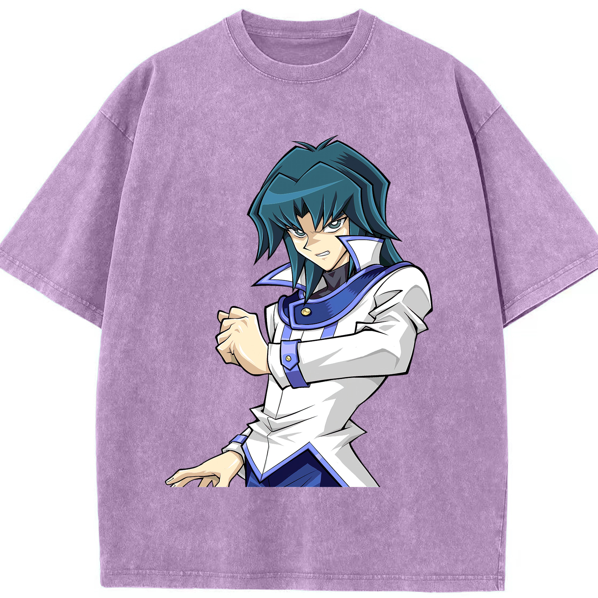 （画像用） 遊☆戯☆王 Yu-Gi-Oh! 綿100% ヴィンテージ風 半袖Tシャツ（フロントプリント）