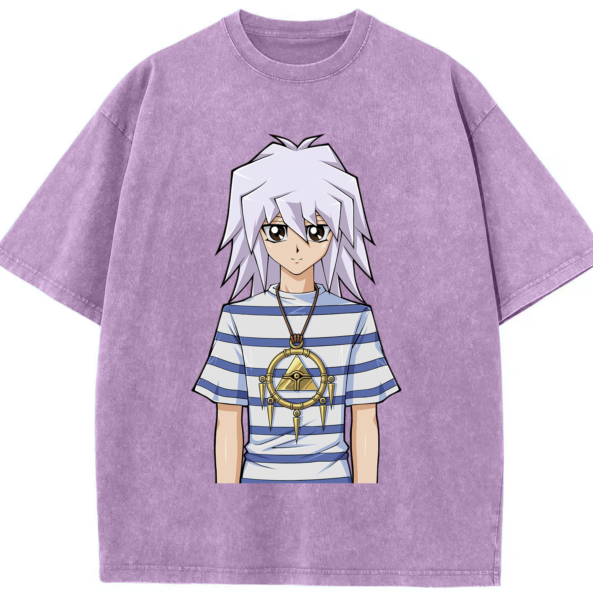 （画像用） 遊☆戯☆王 Yu-Gi-Oh! 綿100% ヴィンテージ風 半袖Tシャツ（フロントプリント）