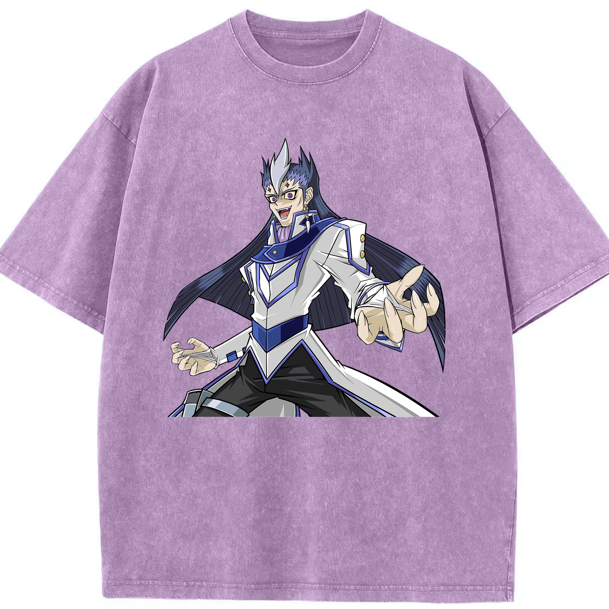 （画像用） 遊☆戯☆王 Yu-Gi-Oh! 綿100% ヴィンテージ風 半袖Tシャツ（フロントプリント）