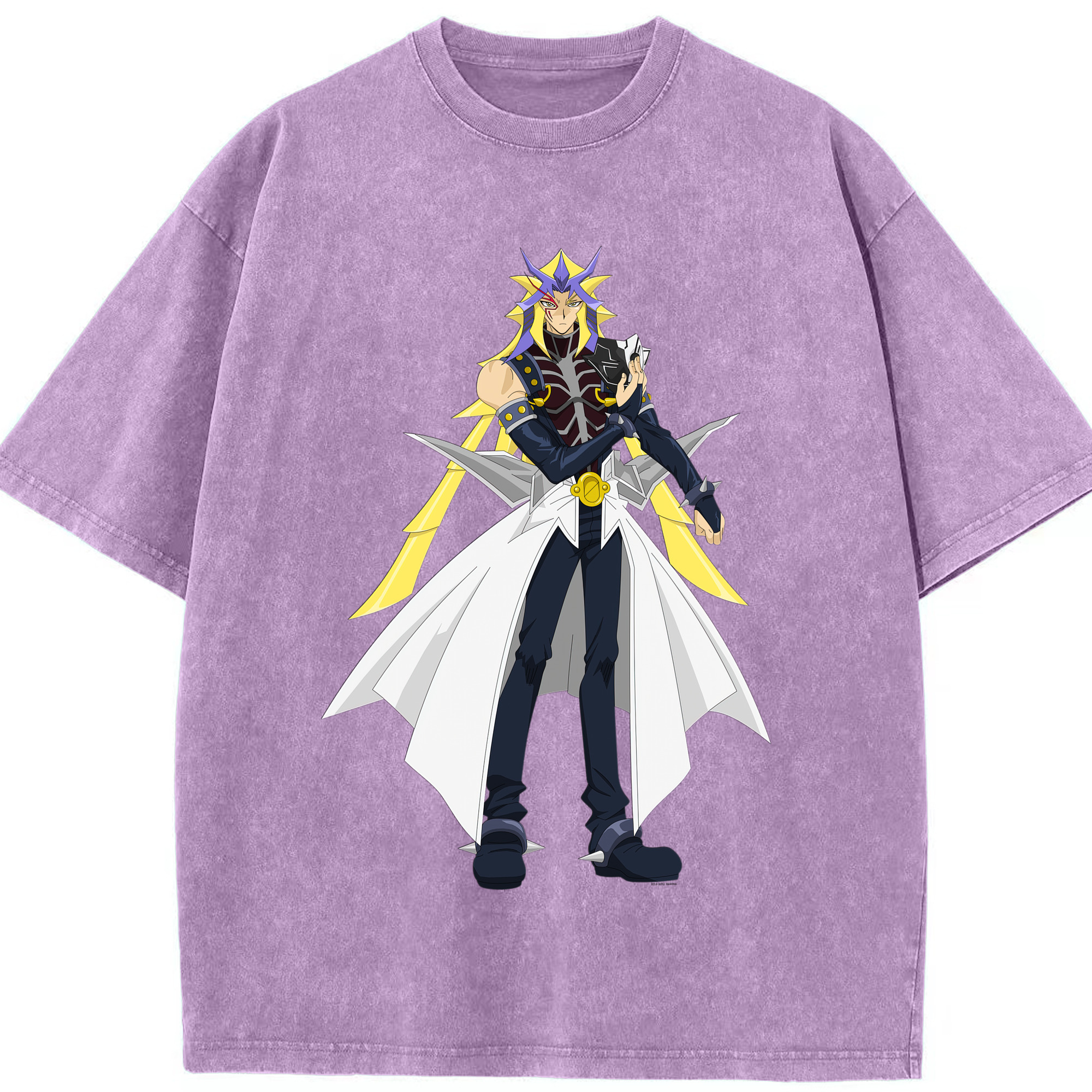 （画像用） 遊☆戯☆王 Yu-Gi-Oh! 綿100% ヴィンテージ風 半袖Tシャツ（フロントプリント）