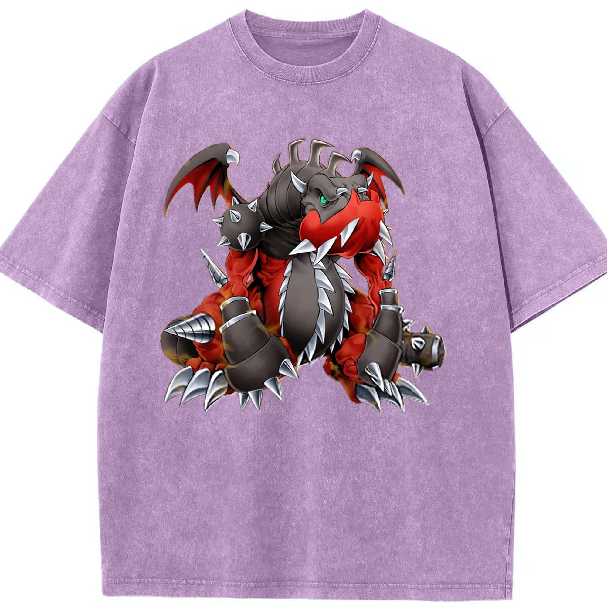 （画像用） 遊☆戯☆王 Yu-Gi-Oh! 綿100% ヴィンテージ風 半袖Tシャツ（フロントプリント）