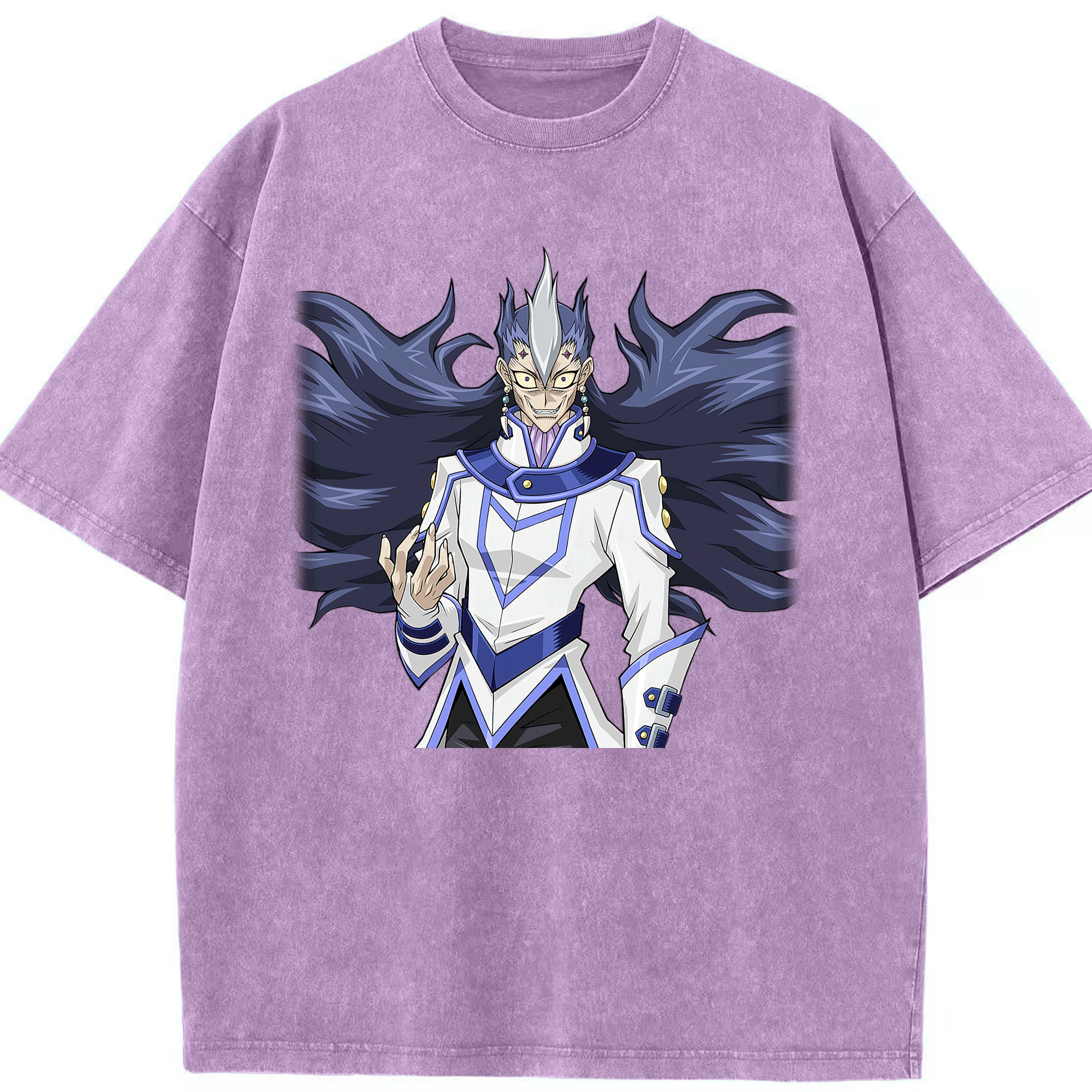 （画像用） 遊☆戯☆王 Yu-Gi-Oh! 綿100% ヴィンテージ風 半袖Tシャツ（フロントプリント）