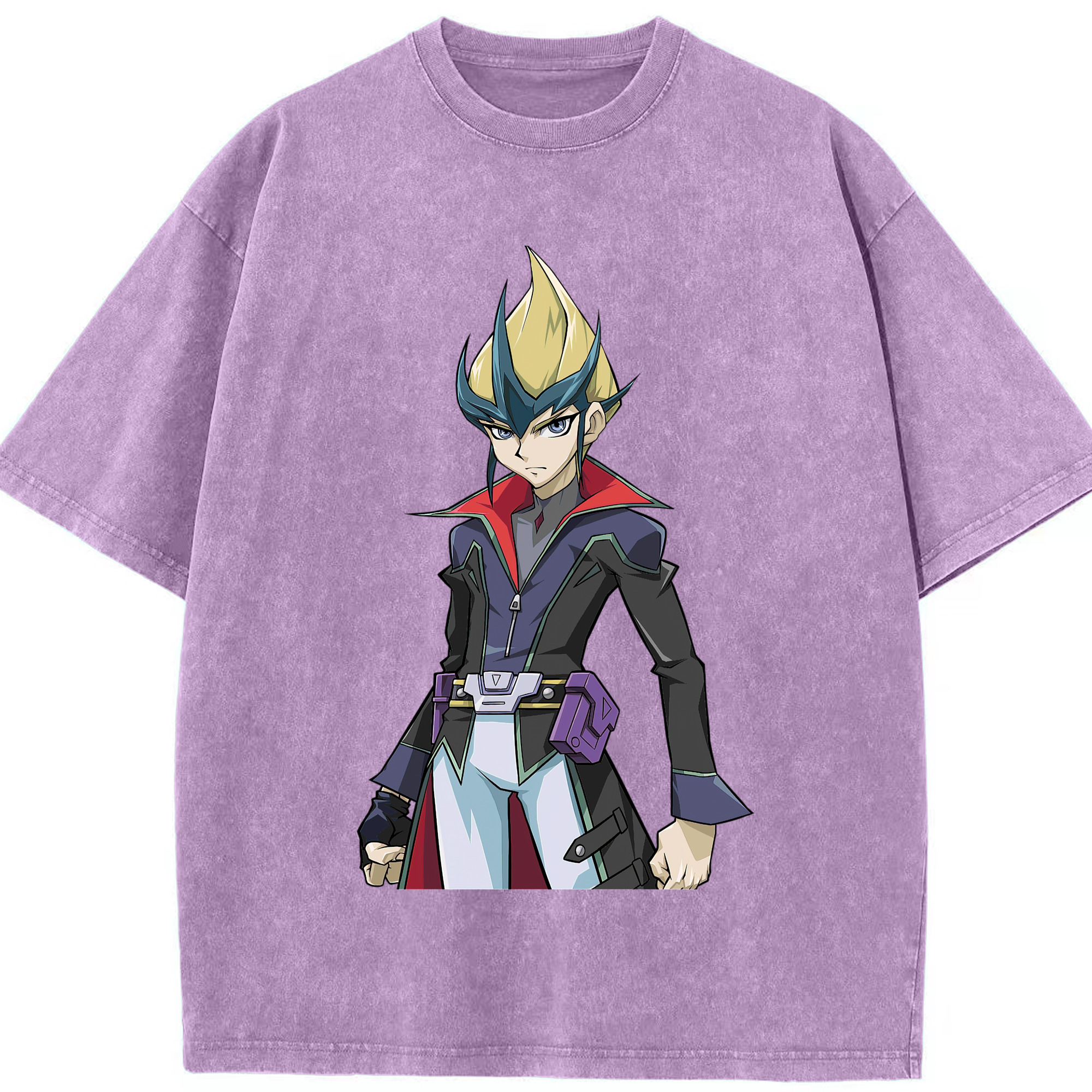（画像用） 遊☆戯☆王 Yu-Gi-Oh! 綿100% ヴィンテージ風 半袖Tシャツ（フロントプリント）