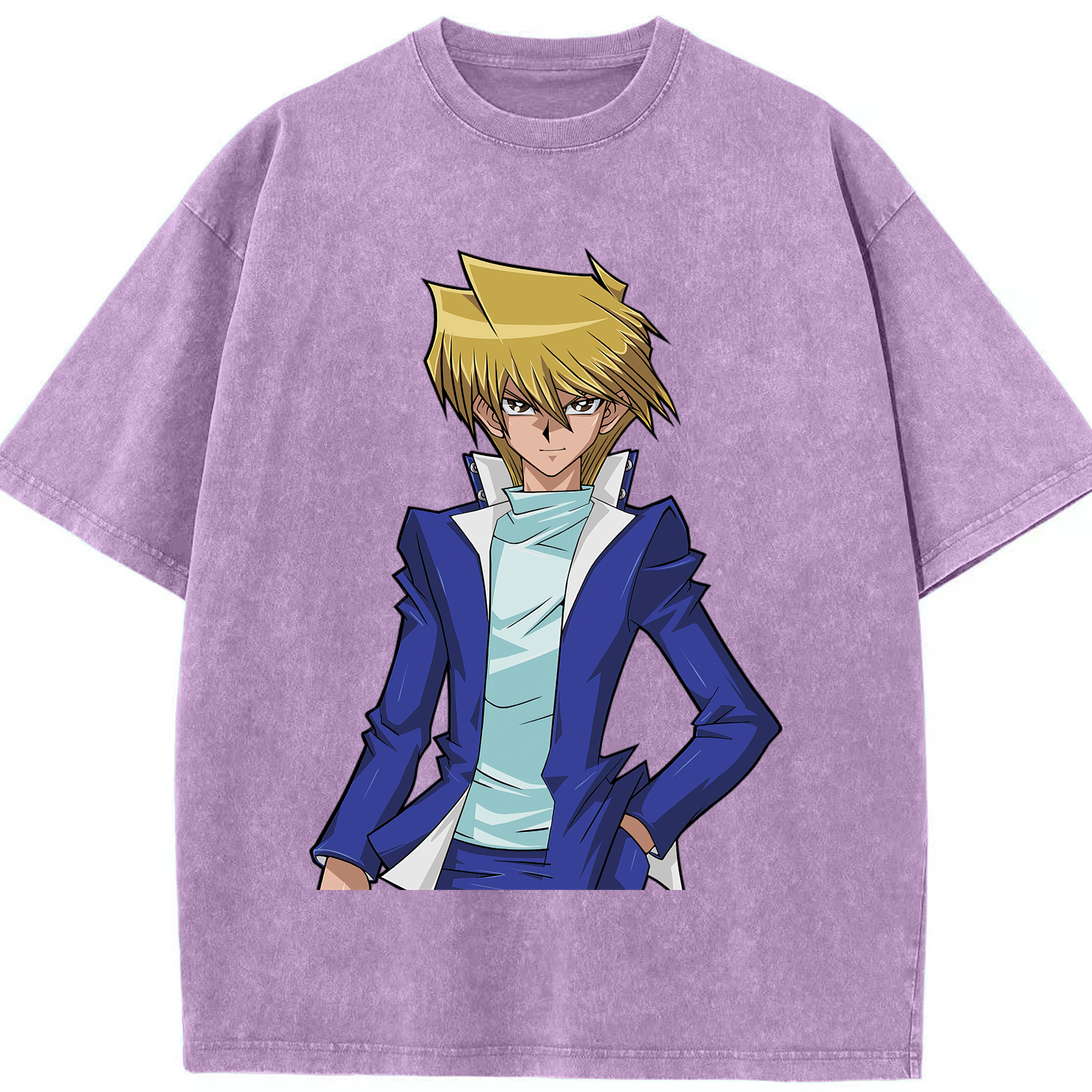 （画像用） 遊☆戯☆王 Yu-Gi-Oh! 綿100% ヴィンテージ風 半袖Tシャツ（フロントプリント）
