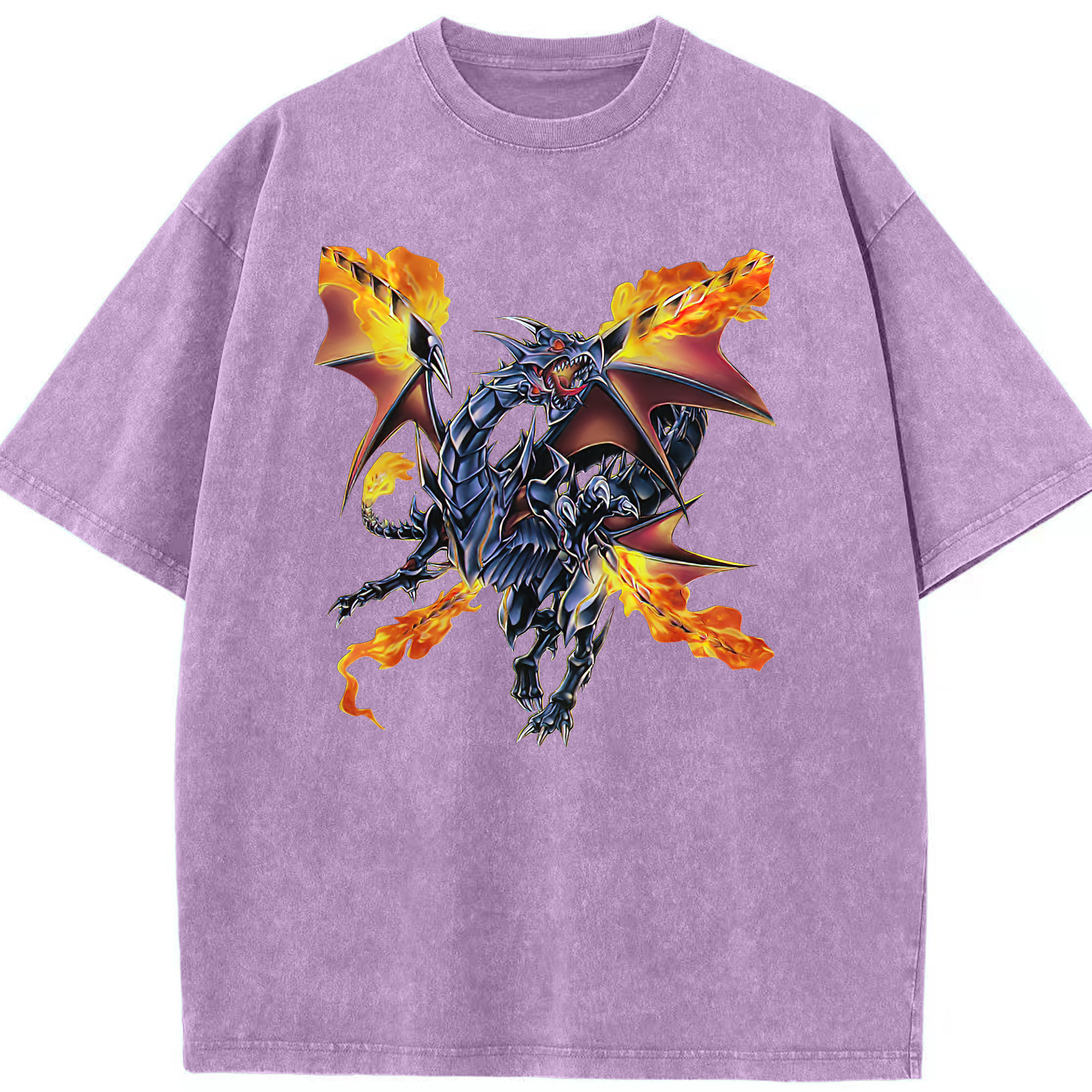 （画像用） 遊☆戯☆王 Yu-Gi-Oh! 綿100% ヴィンテージ風 半袖Tシャツ（フロントプリント）