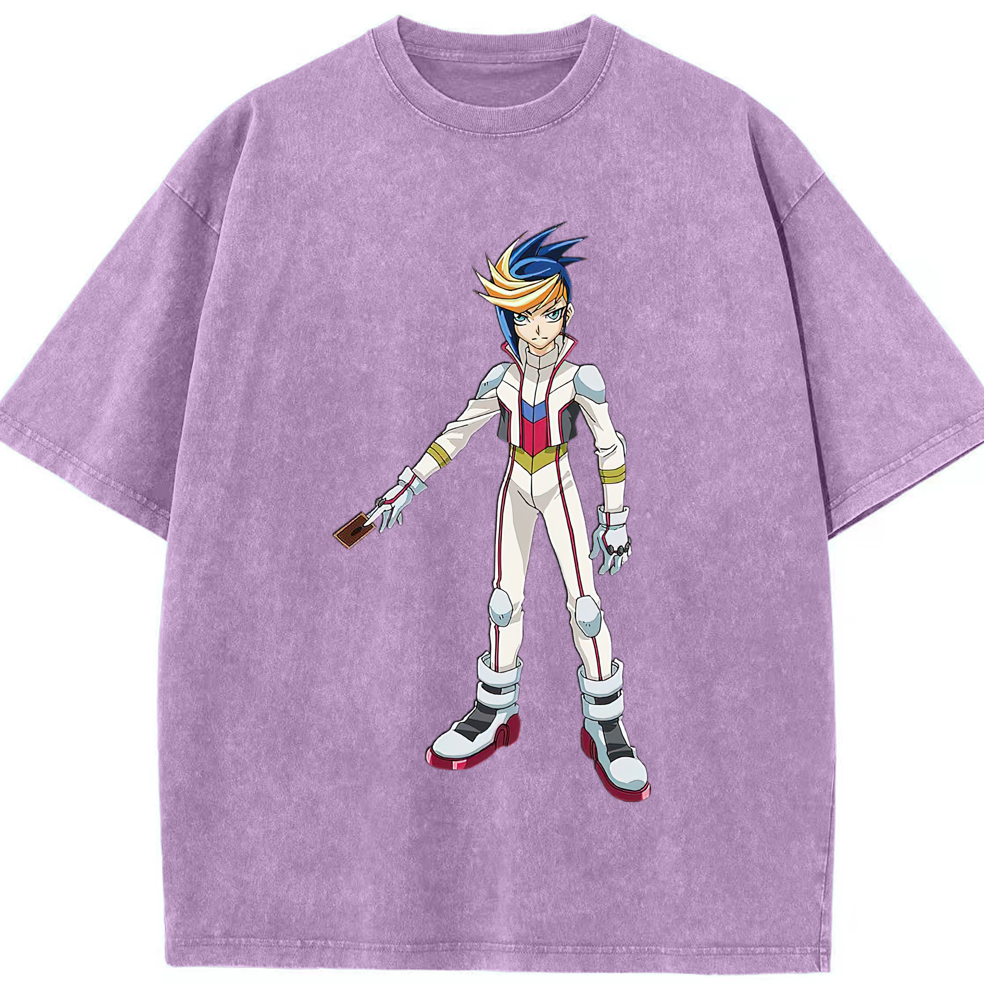 （画像用） 遊☆戯☆王 Yu-Gi-Oh! 綿100% ヴィンテージ風 半袖Tシャツ（フロントプリント）