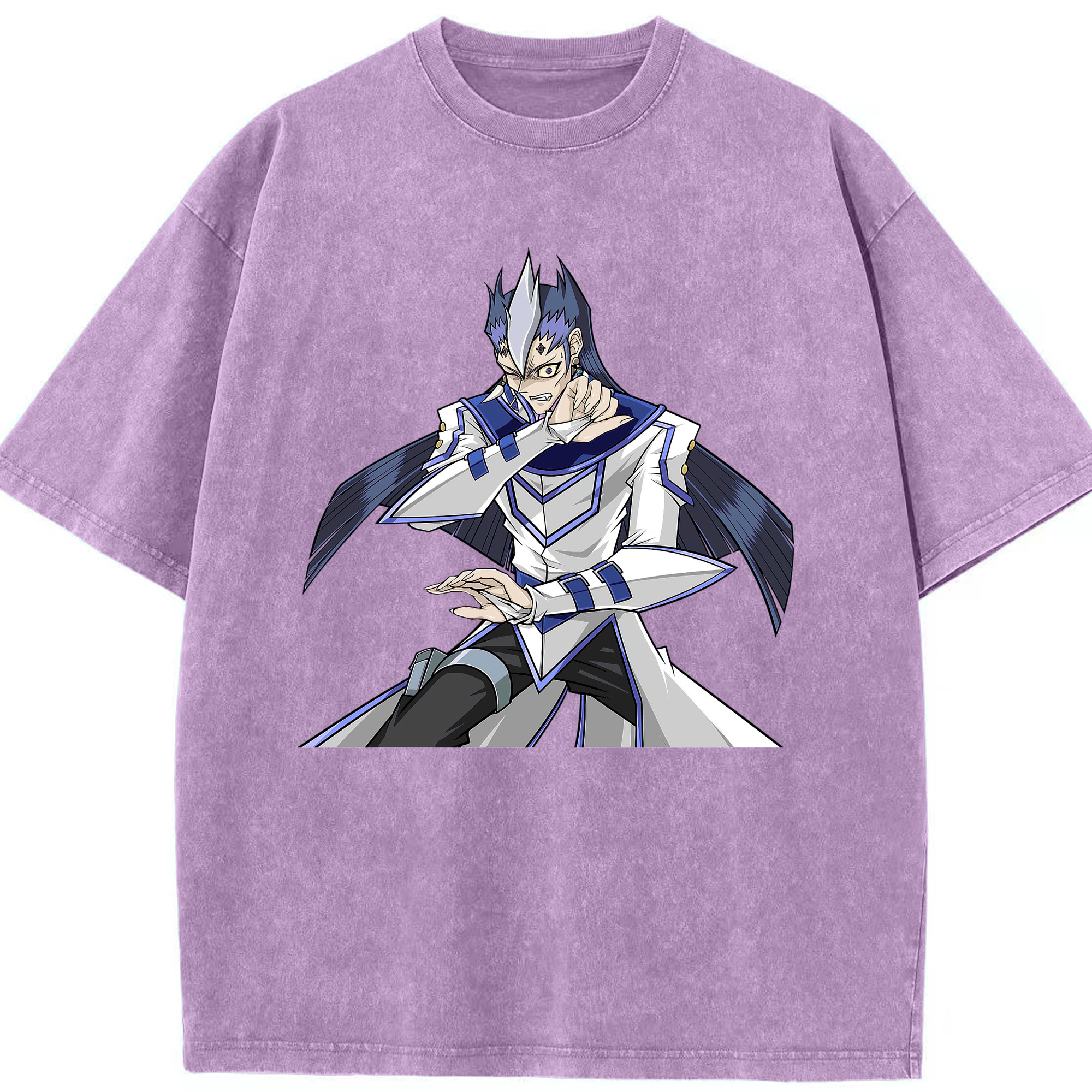 （画像用） 遊☆戯☆王 Yu-Gi-Oh! 綿100% ヴィンテージ風 半袖Tシャツ（フロントプリント）