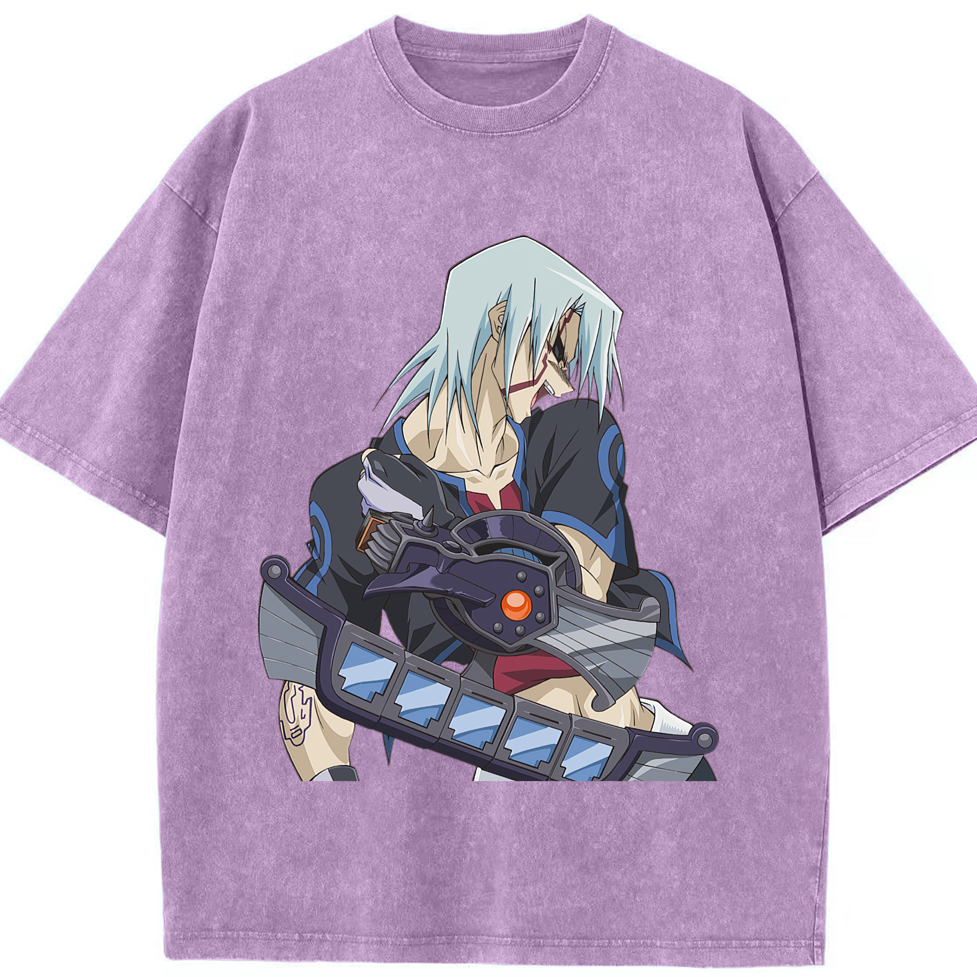 （画像用） 遊☆戯☆王 Yu-Gi-Oh! 綿100% ヴィンテージ風 半袖Tシャツ（フロントプリント）