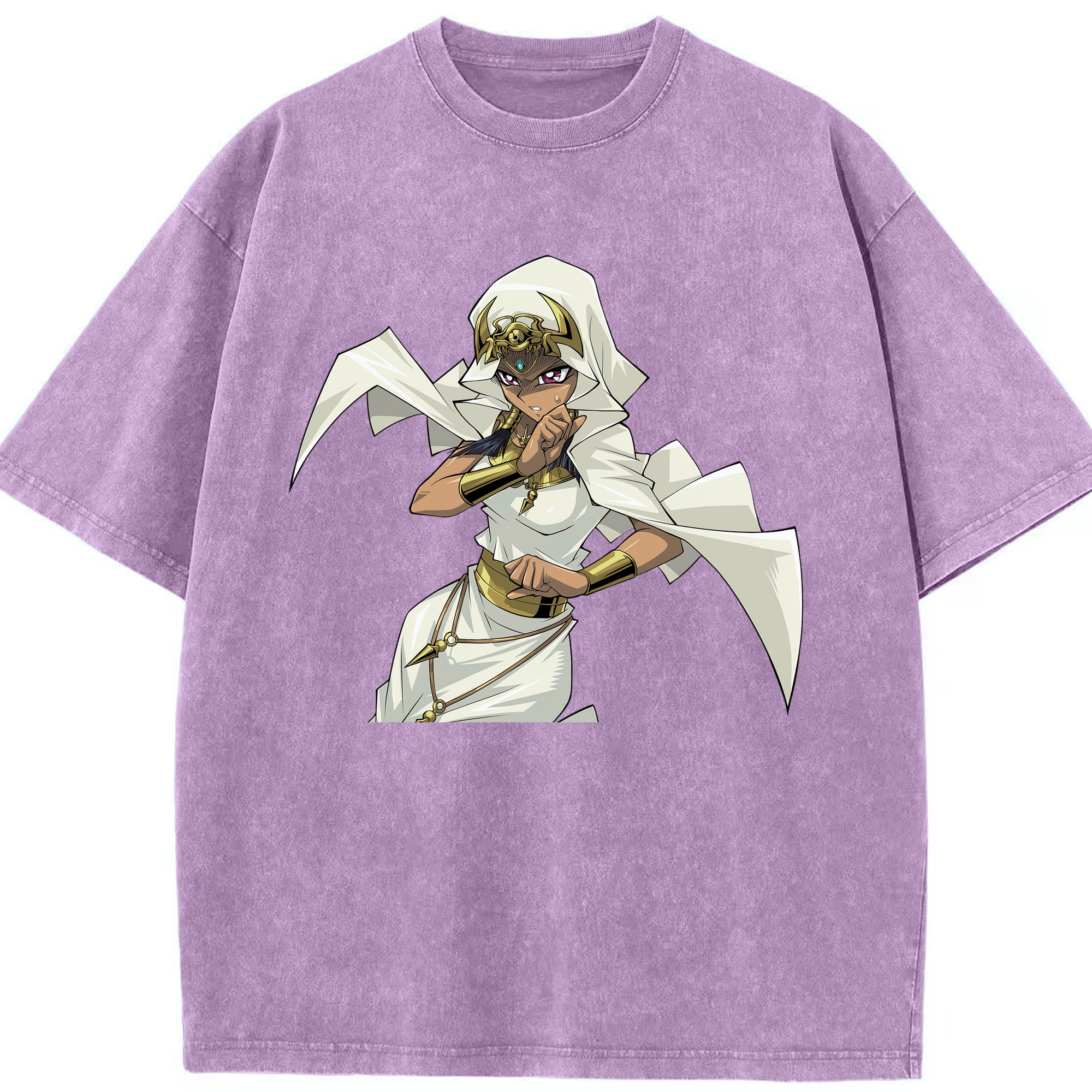 （画像用） 遊☆戯☆王 Yu-Gi-Oh! 綿100% ヴィンテージ風 半袖Tシャツ（フロントプリント）