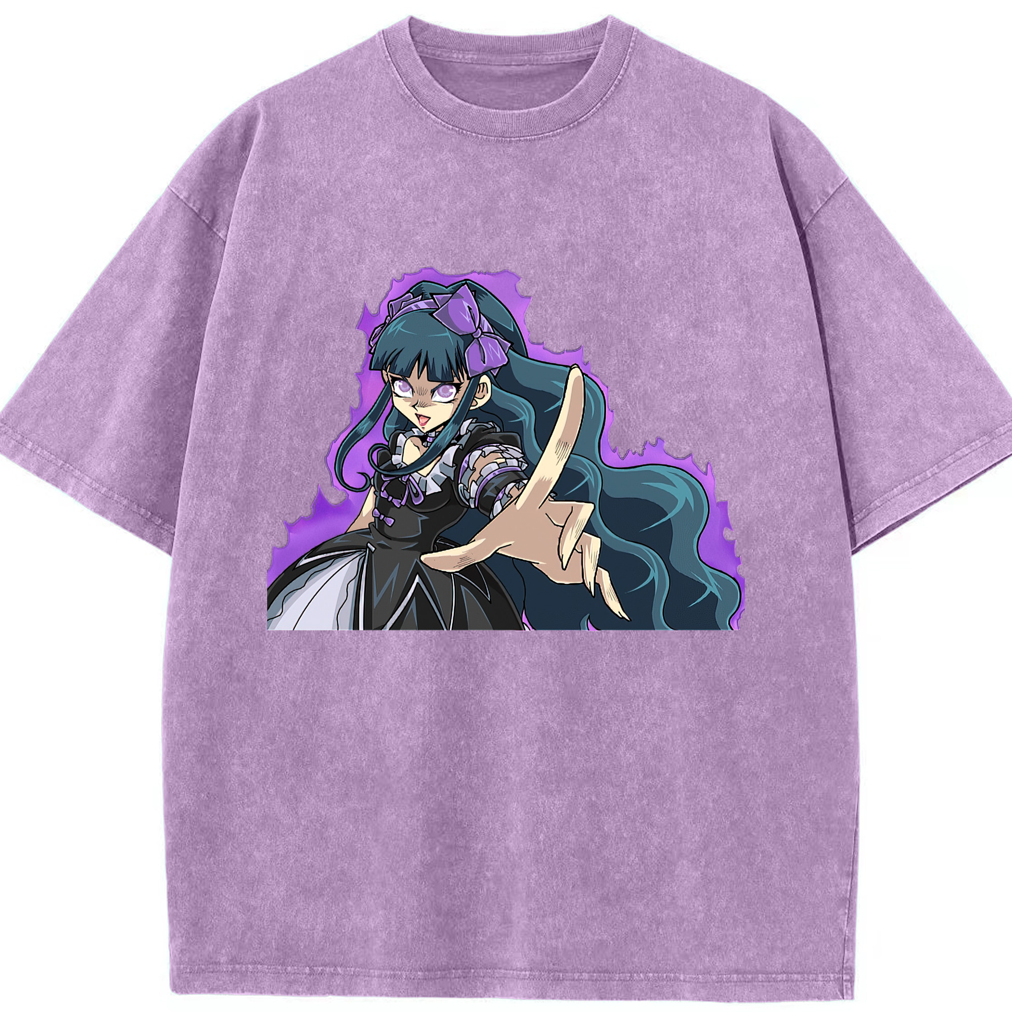 （画像用） 遊☆戯☆王 Yu-Gi-Oh! 綿100% ヴィンテージ風 半袖Tシャツ（フロントプリント）