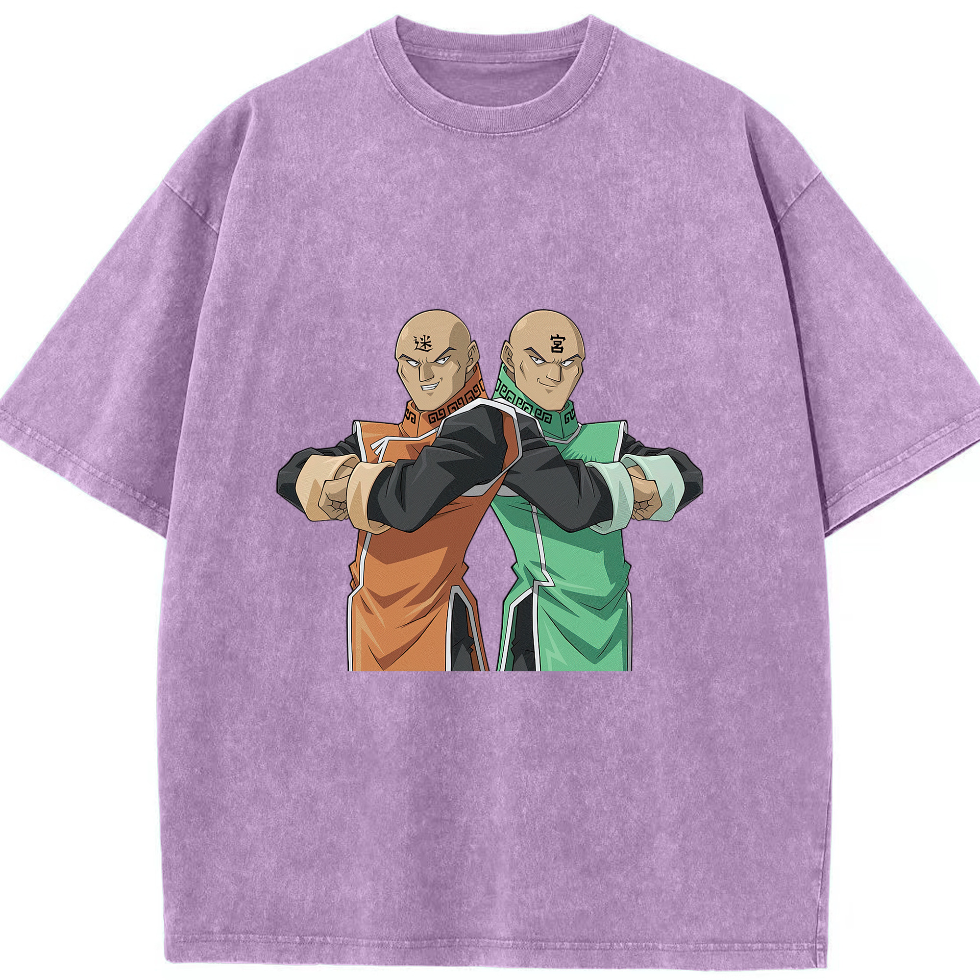 （画像用） 遊☆戯☆王 Yu-Gi-Oh! 綿100% ヴィンテージ風 半袖Tシャツ（フロントプリント）