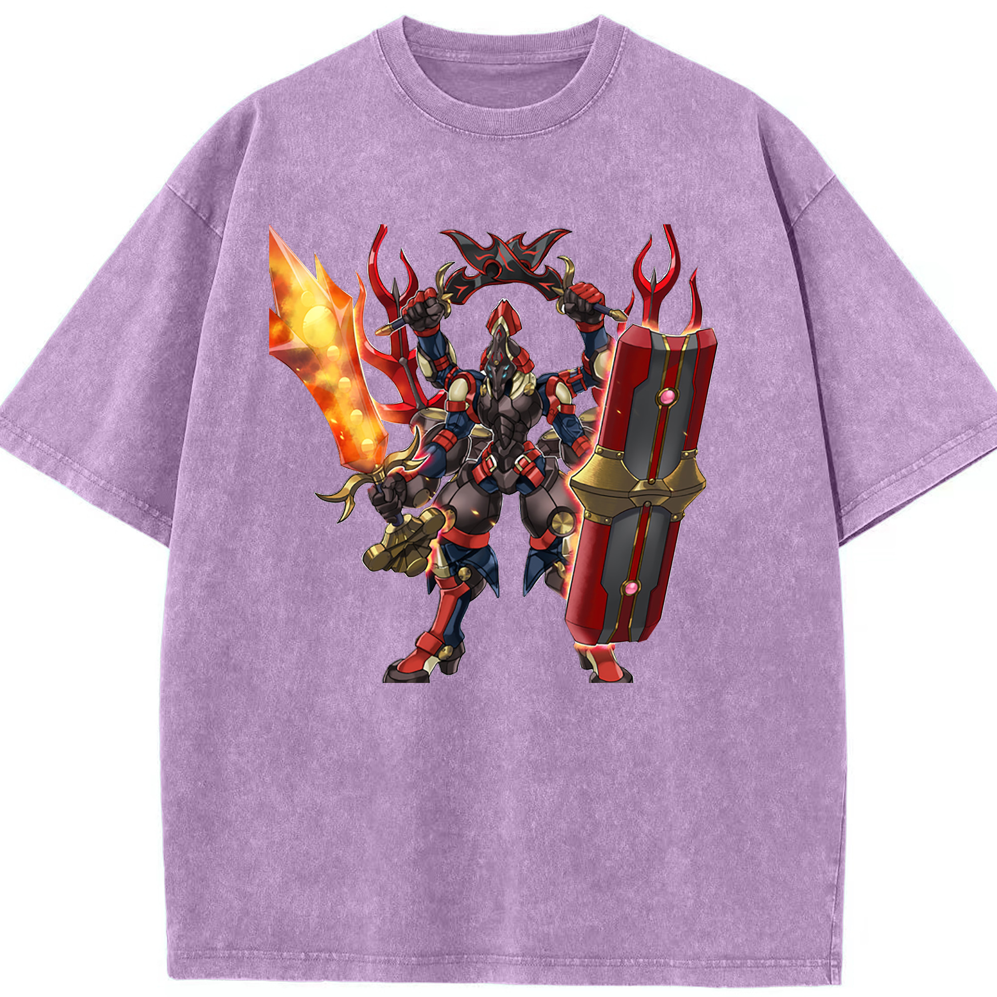 （画像用） 遊☆戯☆王 Yu-Gi-Oh! 綿100% ヴィンテージ風 半袖Tシャツ（フロントプリント）