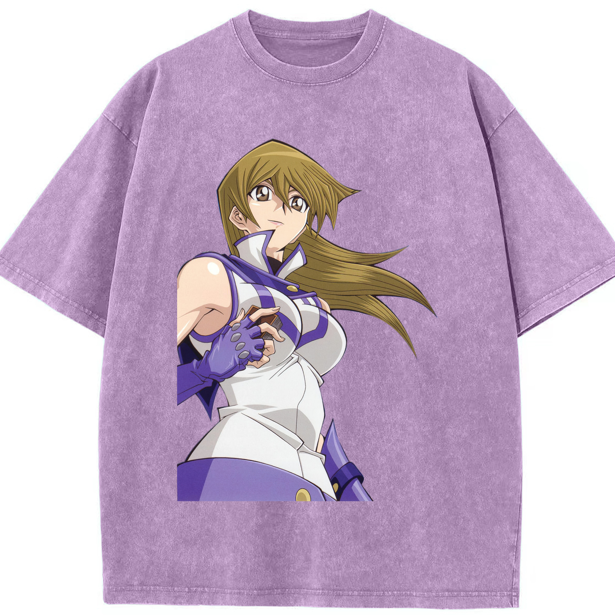 （画像用） 遊☆戯☆王 Yu-Gi-Oh! 綿100% ヴィンテージ風 半袖Tシャツ（フロントプリント）